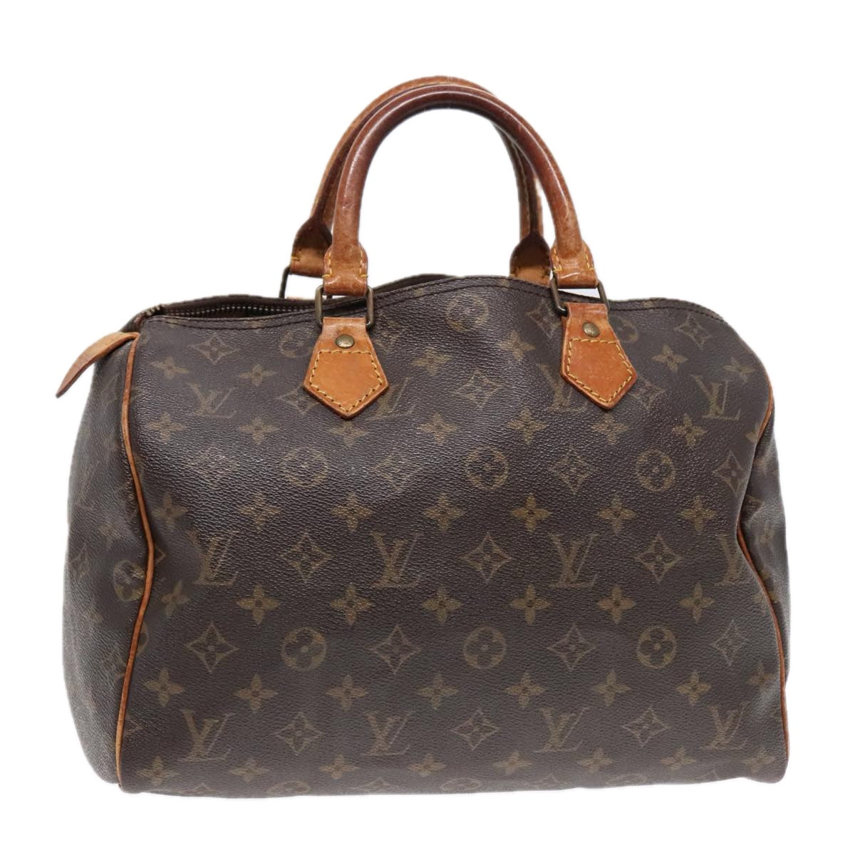 LOUIS VUITTON Monogram Speedy 30 Hand Bag M41526 LV Auth 92525