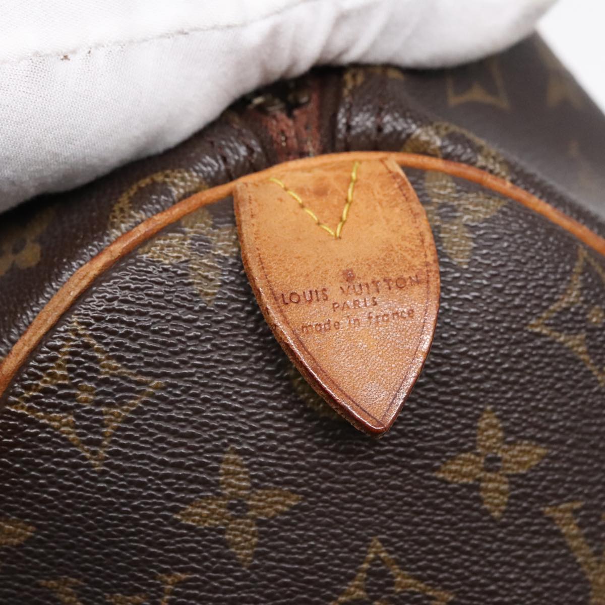 LOUIS VUITTON Monogram Speedy 30 Hand Bag M41526 LV Auth 92525