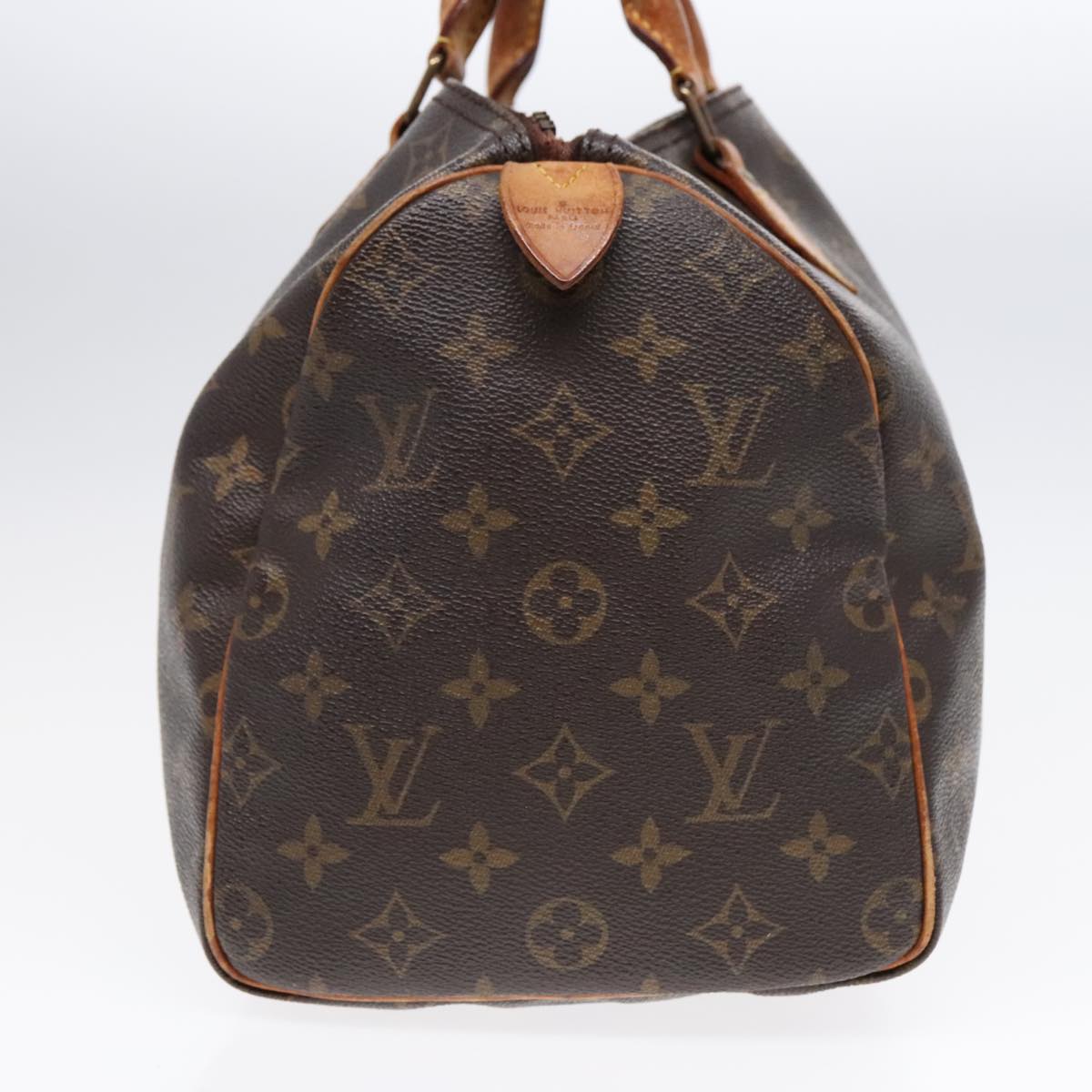 LOUIS VUITTON Monogram Speedy 30 Hand Bag M41526 LV Auth 92525