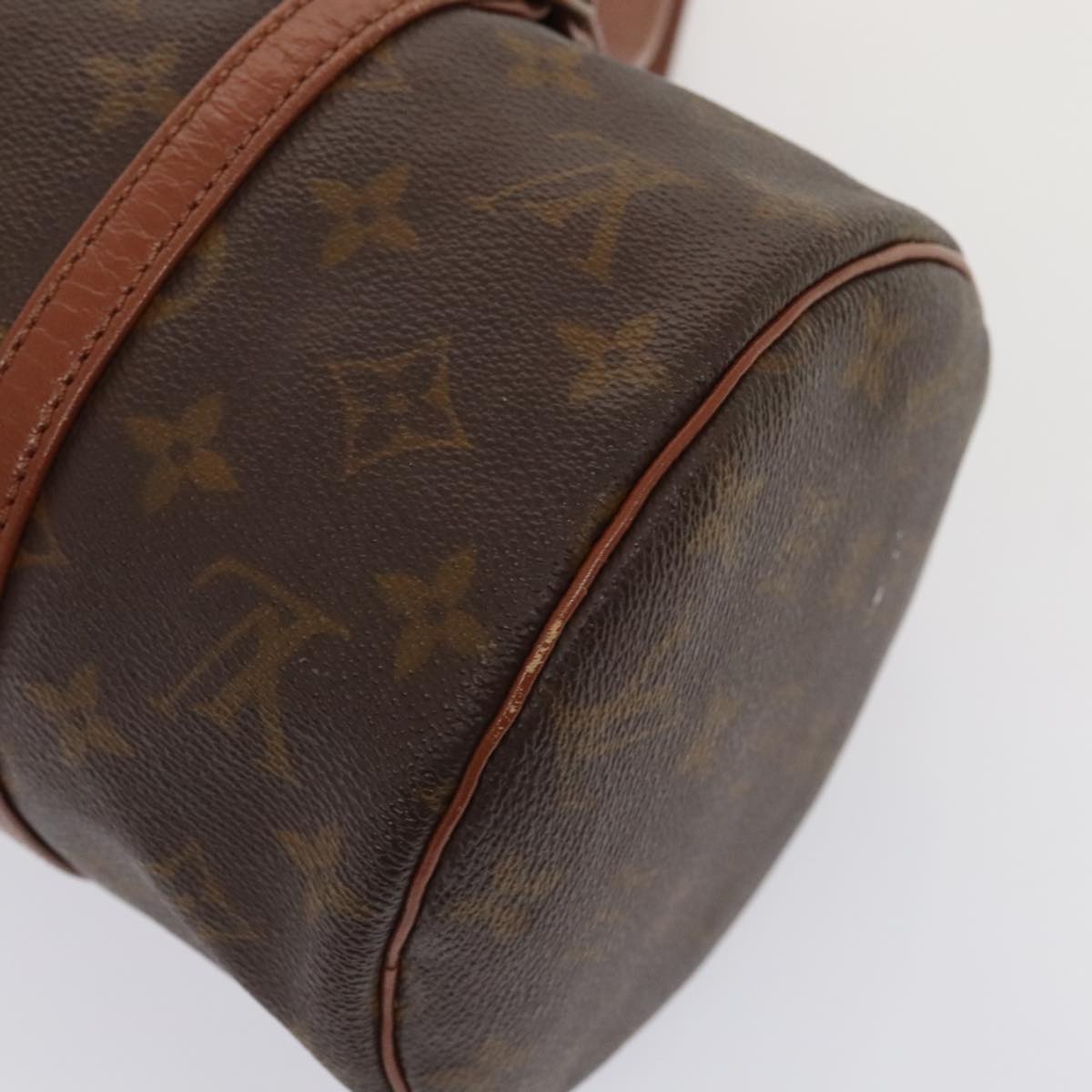 LOUIS VUITTON Monogram Papillon 30 Hand Bag M51385 LV Auth 92547