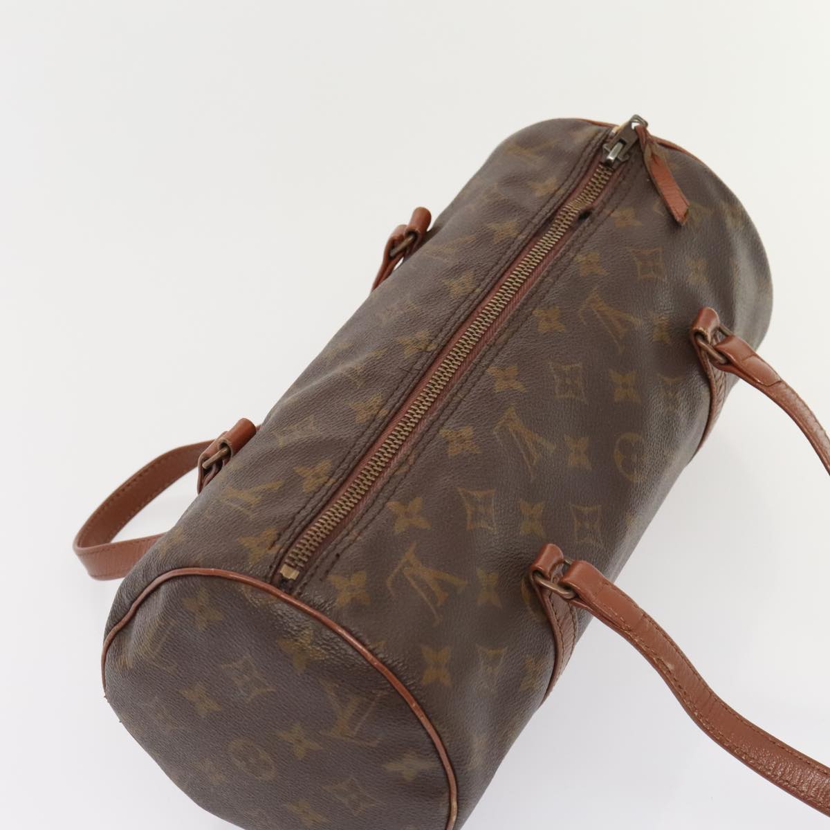 LOUIS VUITTON Monogram Papillon 30 Hand Bag M51385 LV Auth 92547