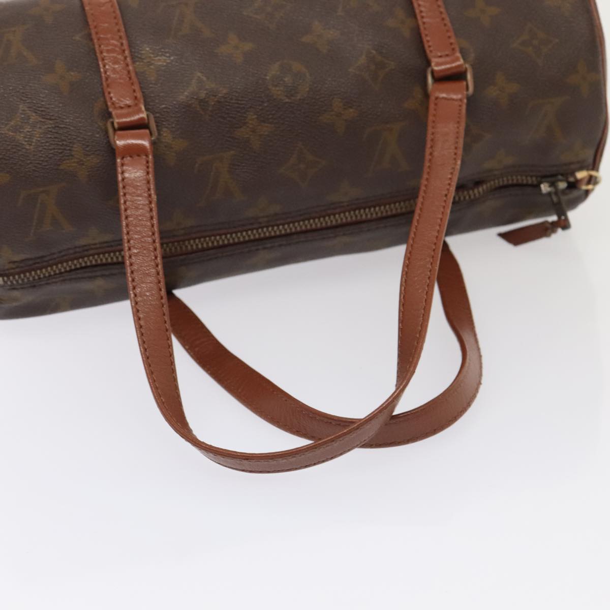 LOUIS VUITTON Monogram Papillon 30 Hand Bag M51385 LV Auth 92547