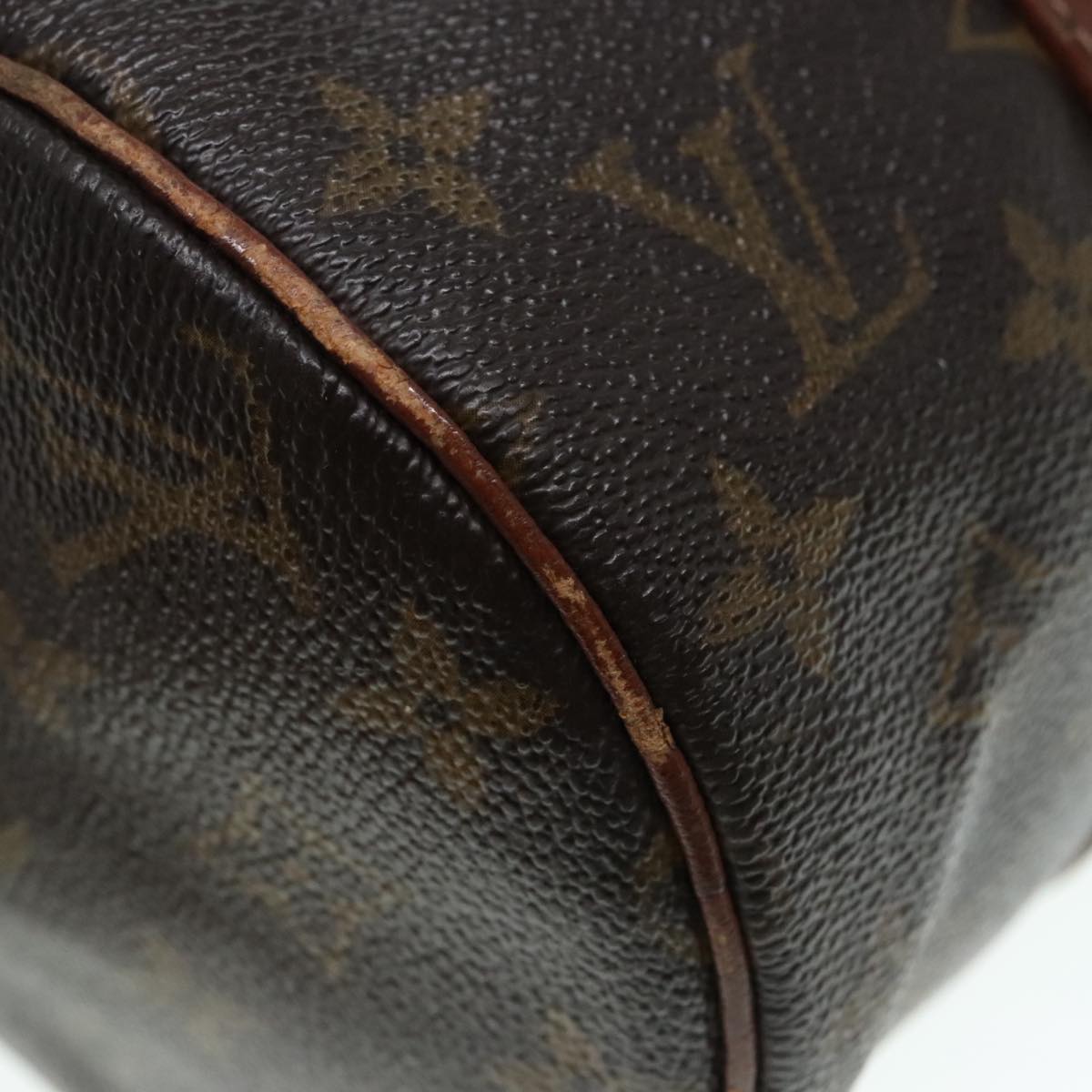 LOUIS VUITTON Monogram Papillon 30 Hand Bag M51385 LV Auth 92548