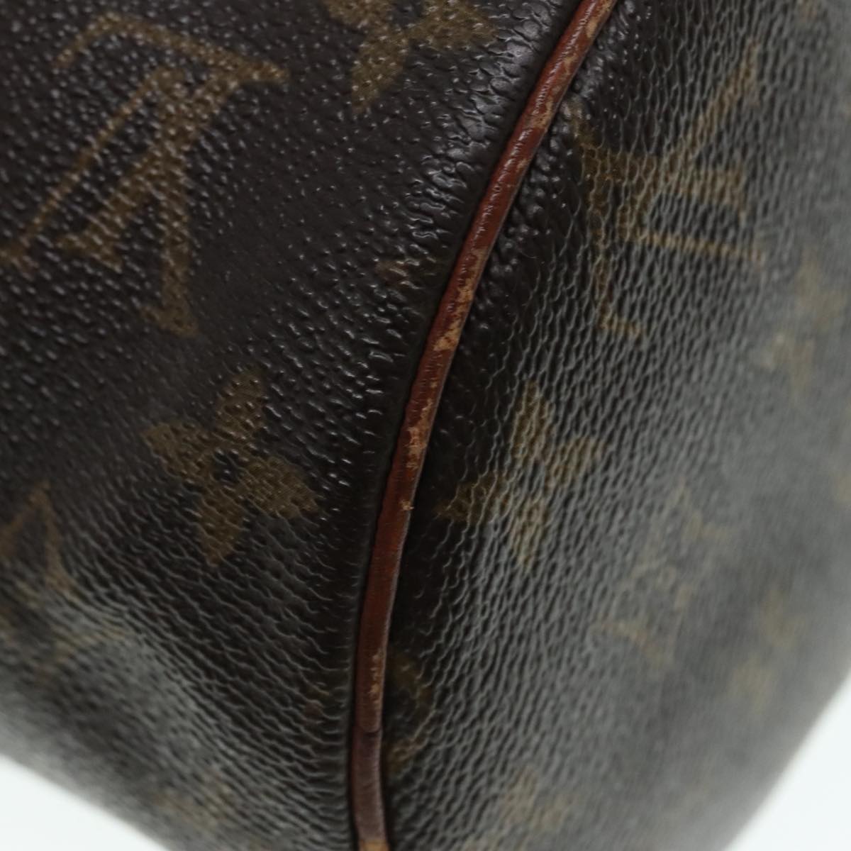 LOUIS VUITTON Monogram Papillon 30 Hand Bag M51385 LV Auth 92548