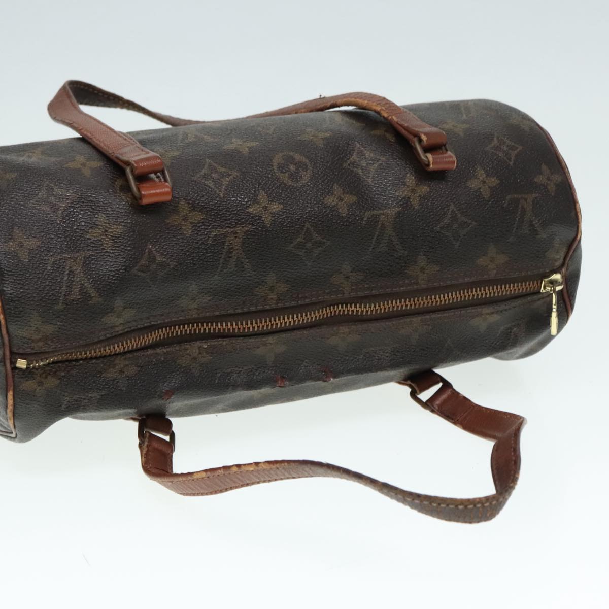 LOUIS VUITTON Monogram Papillon 30 Hand Bag M51385 LV Auth 92548