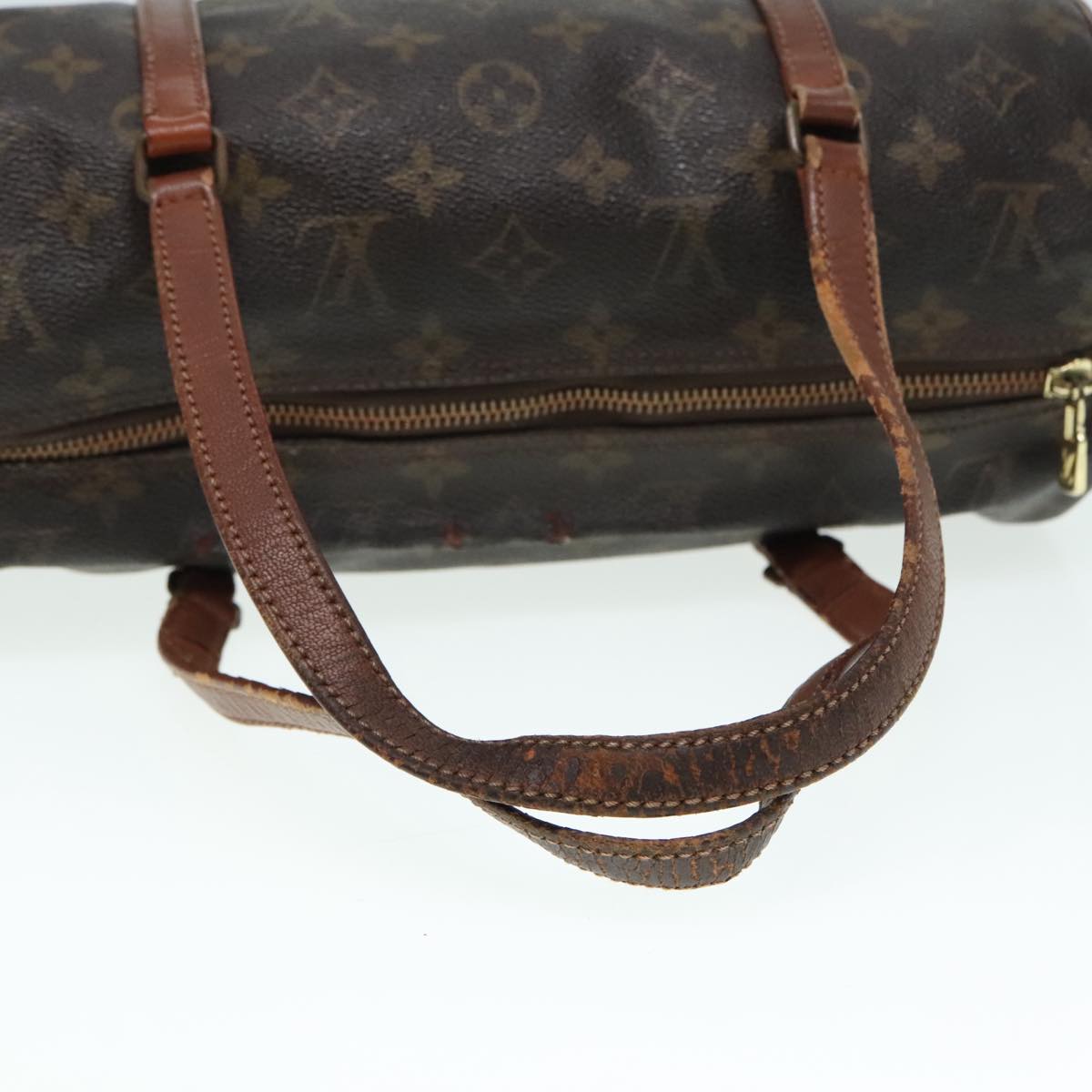 LOUIS VUITTON Monogram Papillon 30 Hand Bag M51385 LV Auth 92548