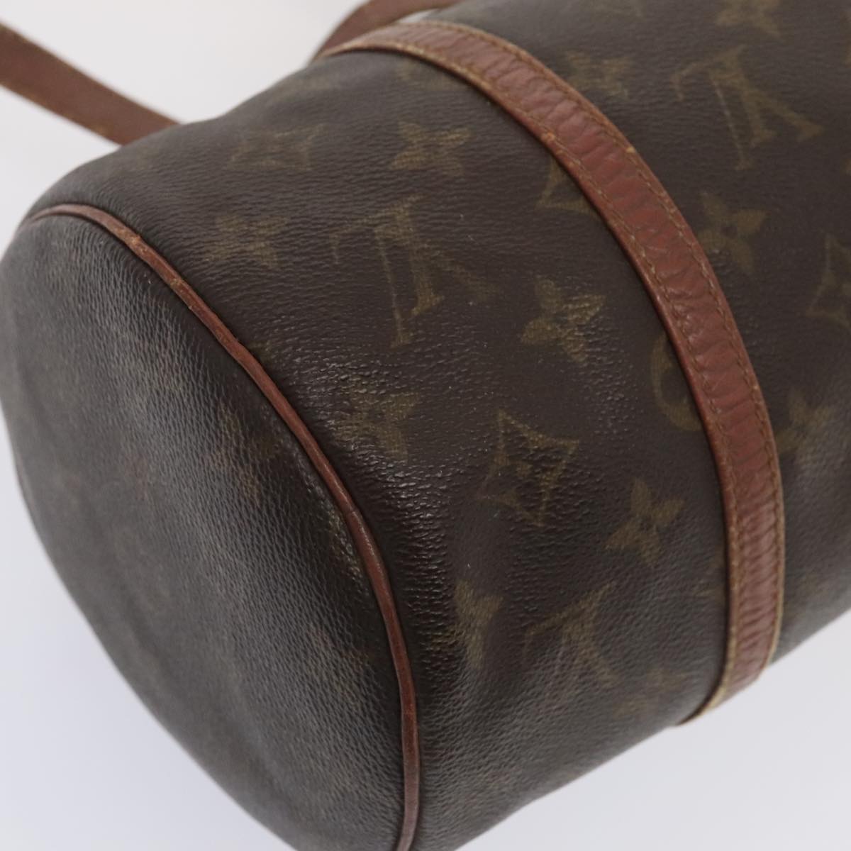 LOUIS VUITTON Monogram Papillon 30 Hand Bag M51385 LV Auth 92549