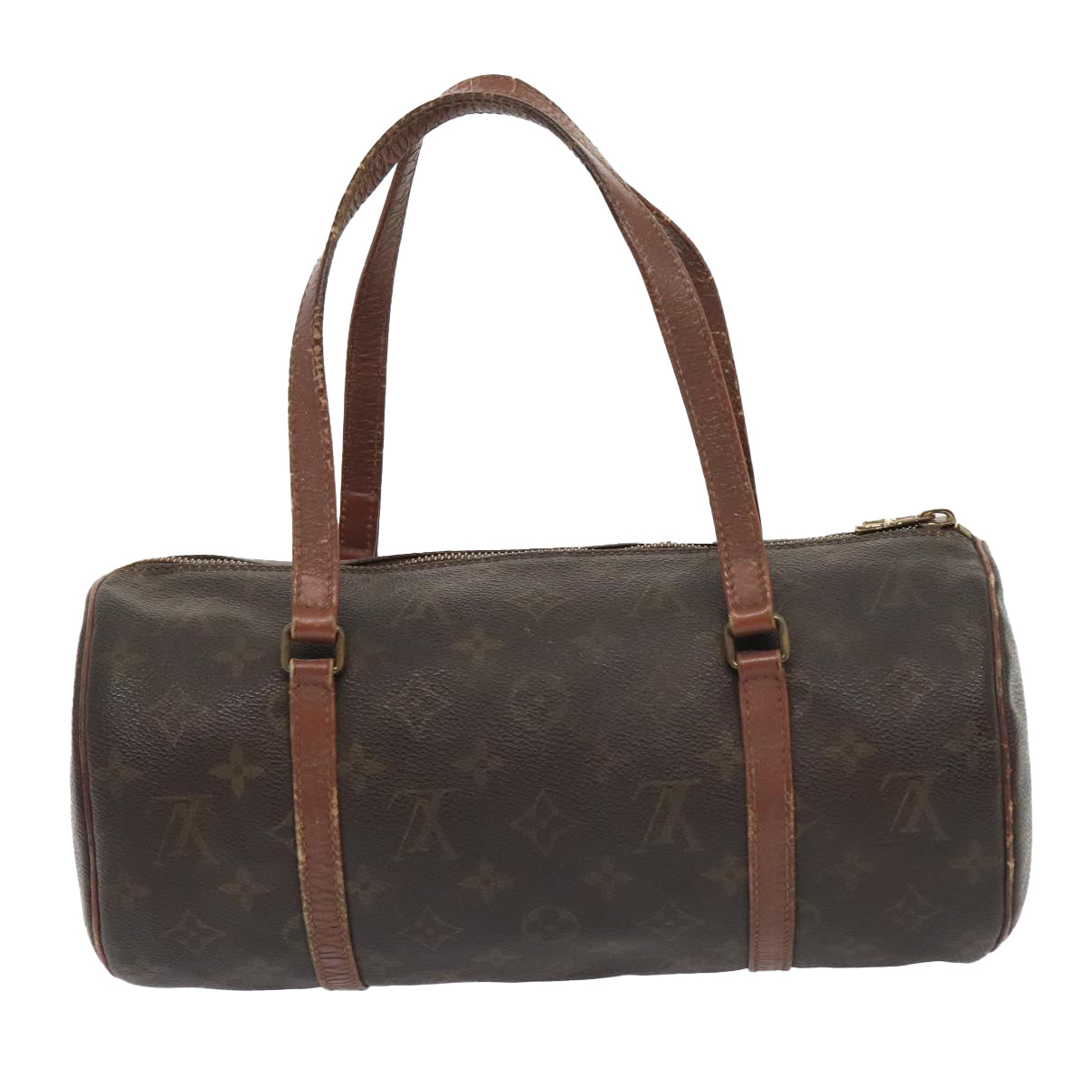 LOUIS VUITTON Monogram Papillon 30 Hand Bag M51385 LV Auth 92549