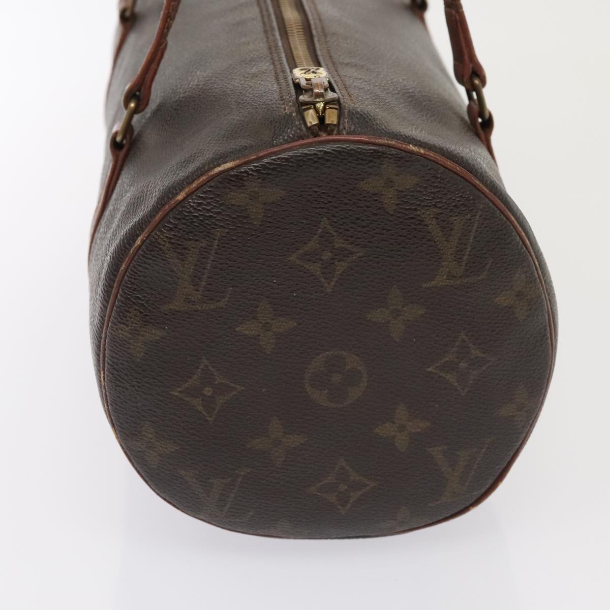 LOUIS VUITTON Monogram Papillon 30 Hand Bag M51385 LV Auth 92549