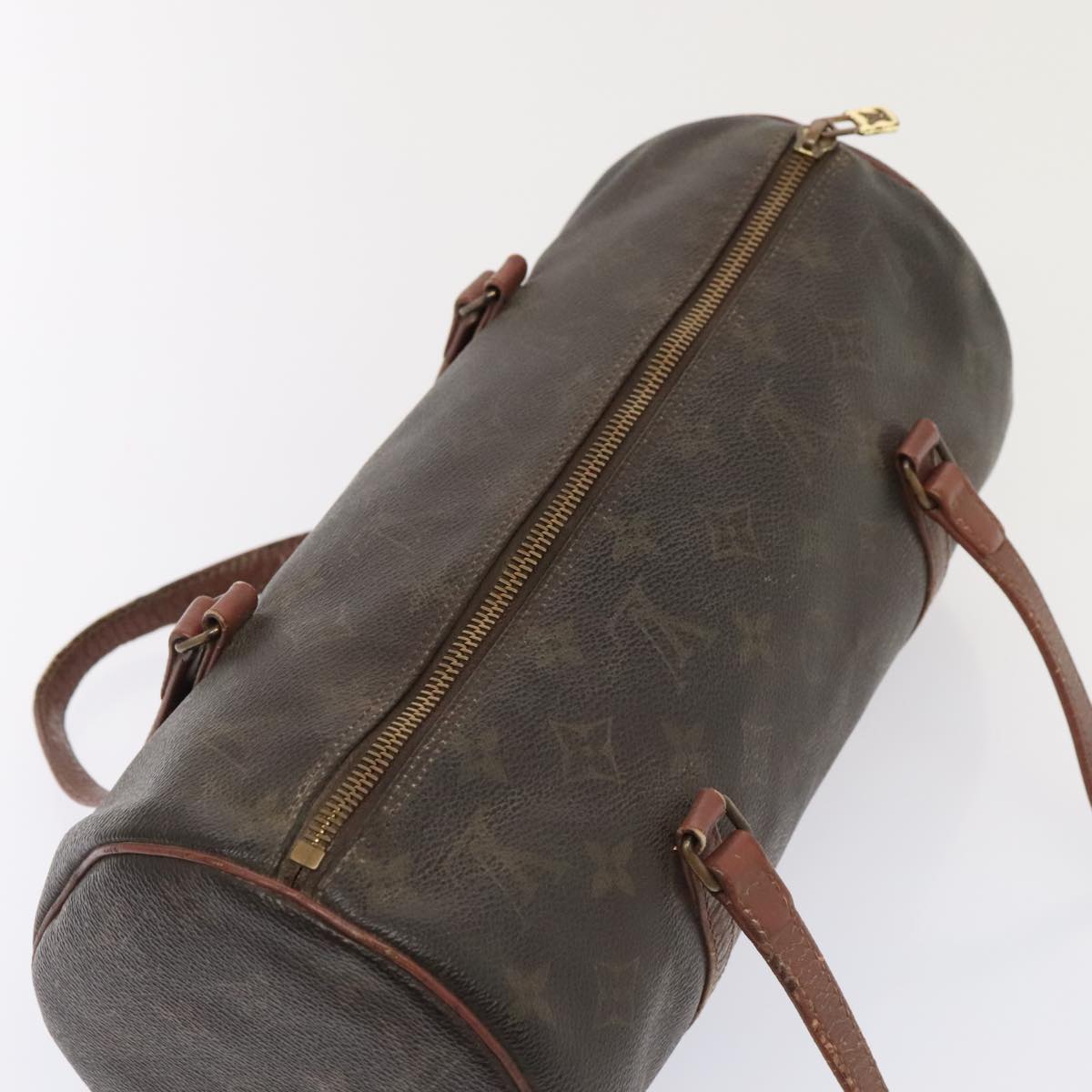 LOUIS VUITTON Monogram Papillon 30 Hand Bag M51385 LV Auth 92549