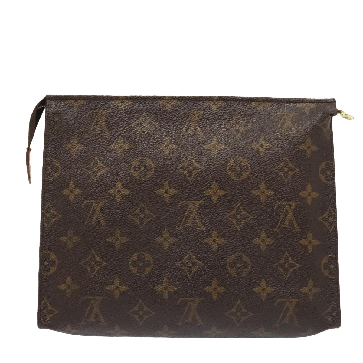 LOUIS VUITTON Monogram Poche Toilette 26 Pouch M47542 LV Auth 92550