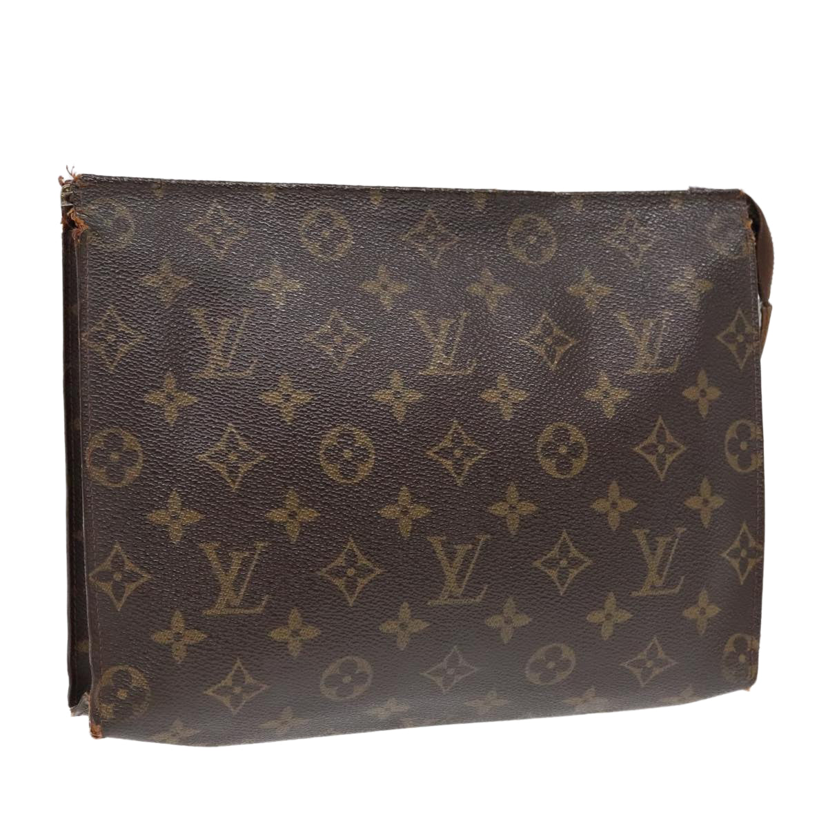 LOUIS VUITTON Monogram Poche Toilette 26 Pouch M47542 LV Auth 92551