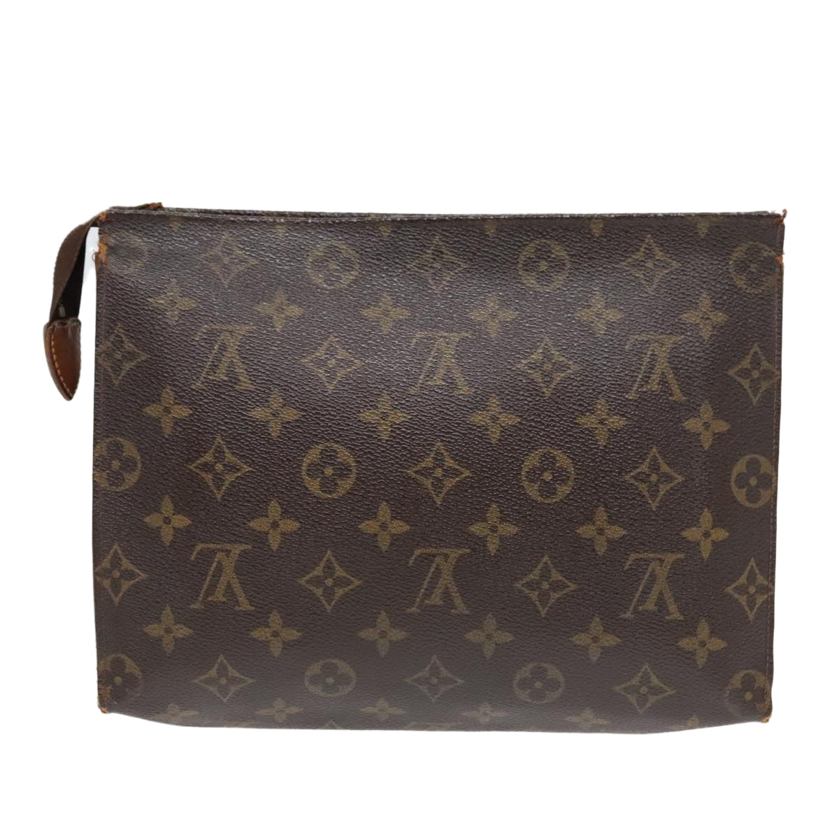 LOUIS VUITTON Monogram Poche Toilette 26 Pouch M47542 LV Auth 92551