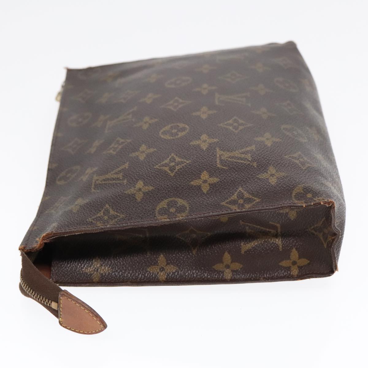 LOUIS VUITTON Monogram Poche Toilette 26 Pouch M47542 LV Auth 92551