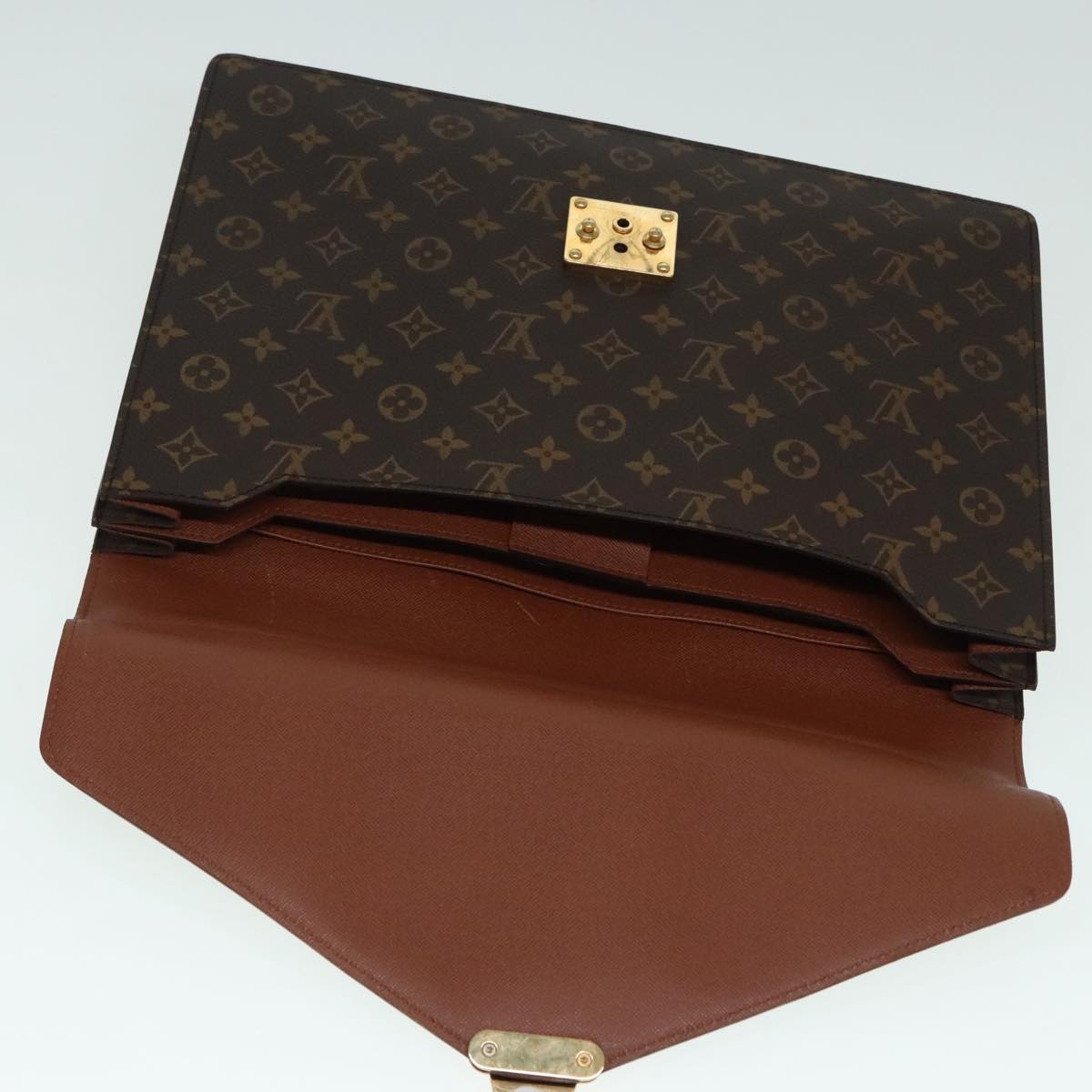 LOUIS VUITTON Monogram Serviette Conseiller Briefcase M53331 LV Auth 92570