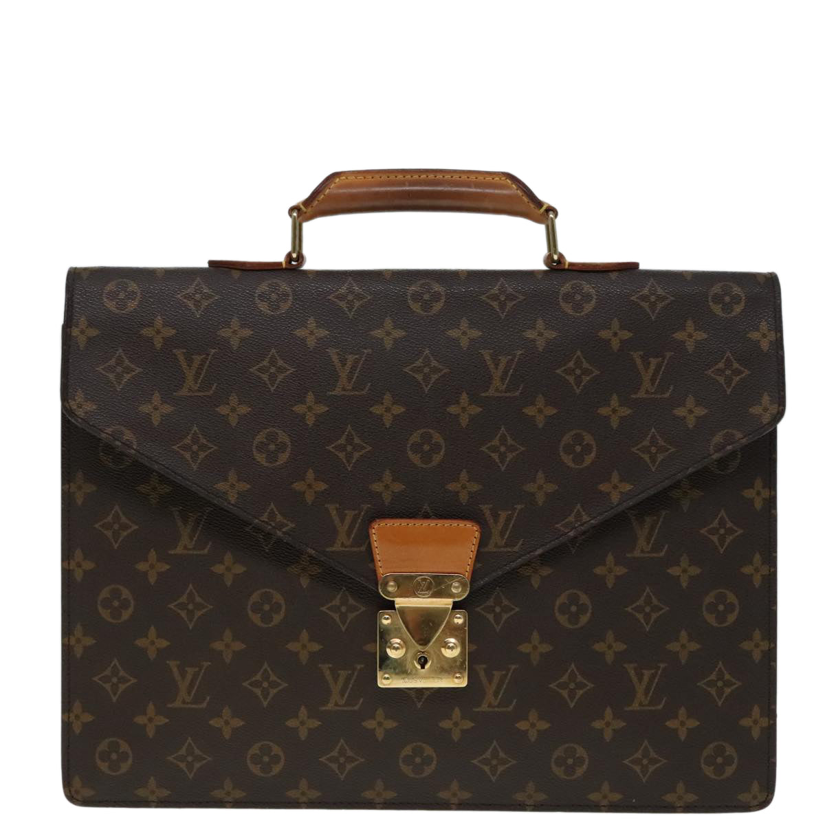 LOUIS VUITTON Monogram Serviette Conseiller Briefcase M53331 LV Auth 92570