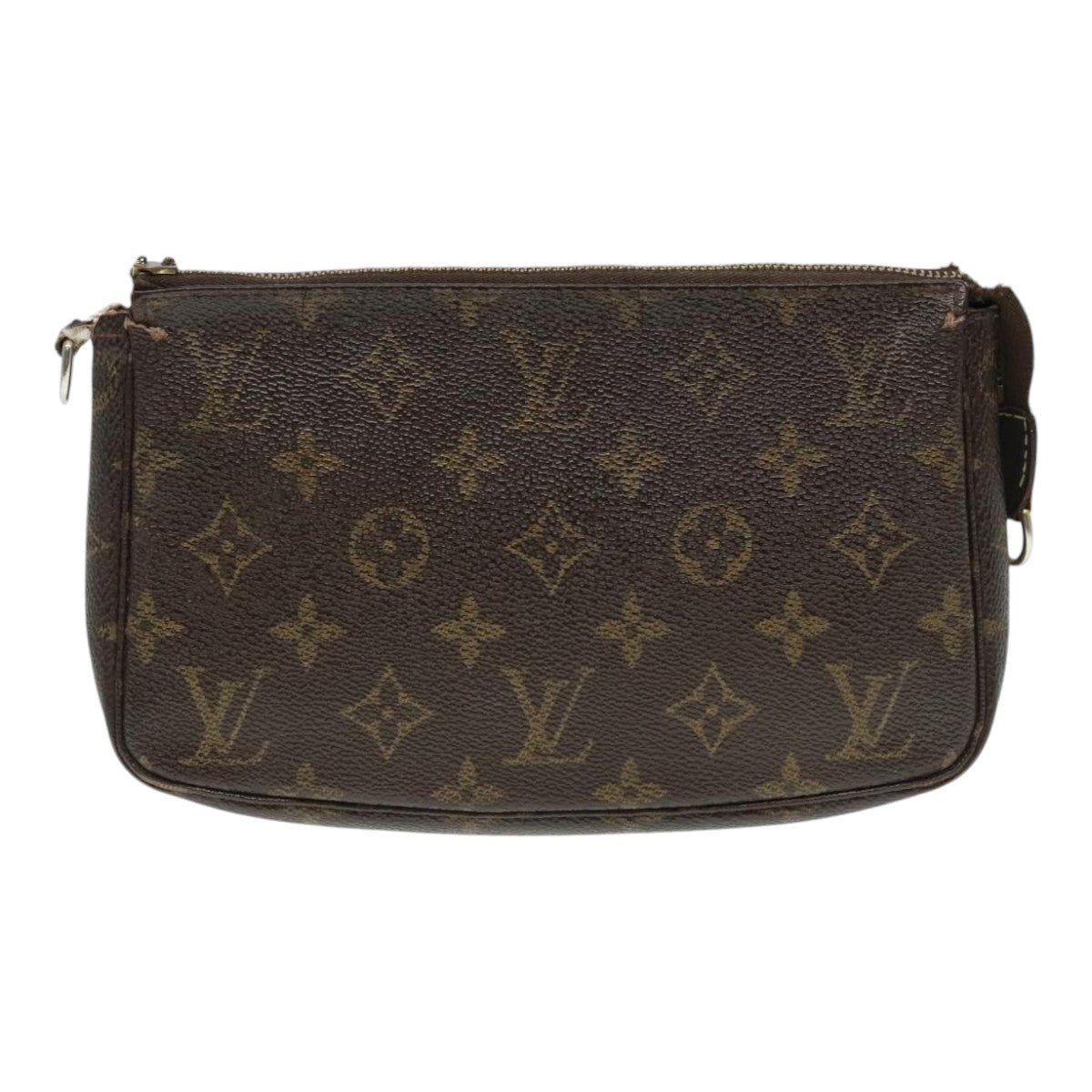 LOUIS VUITTON Monogram Pochette Accessoires Pouch M51980 LV Auth 92572