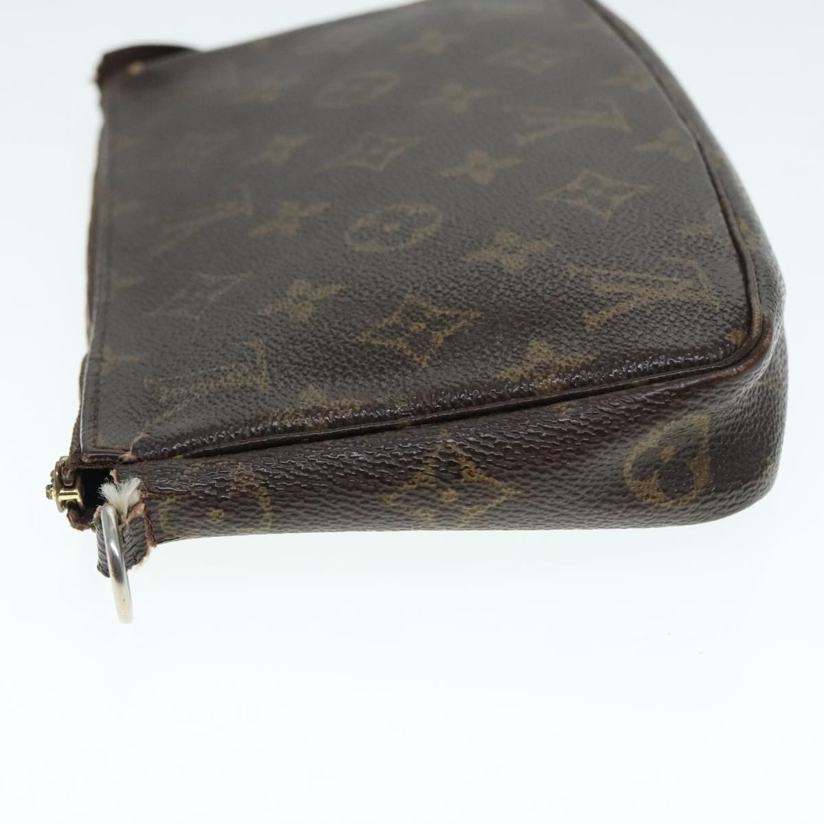 LOUIS VUITTON Monogram Pochette Accessoires Pouch M51980 LV Auth 92572