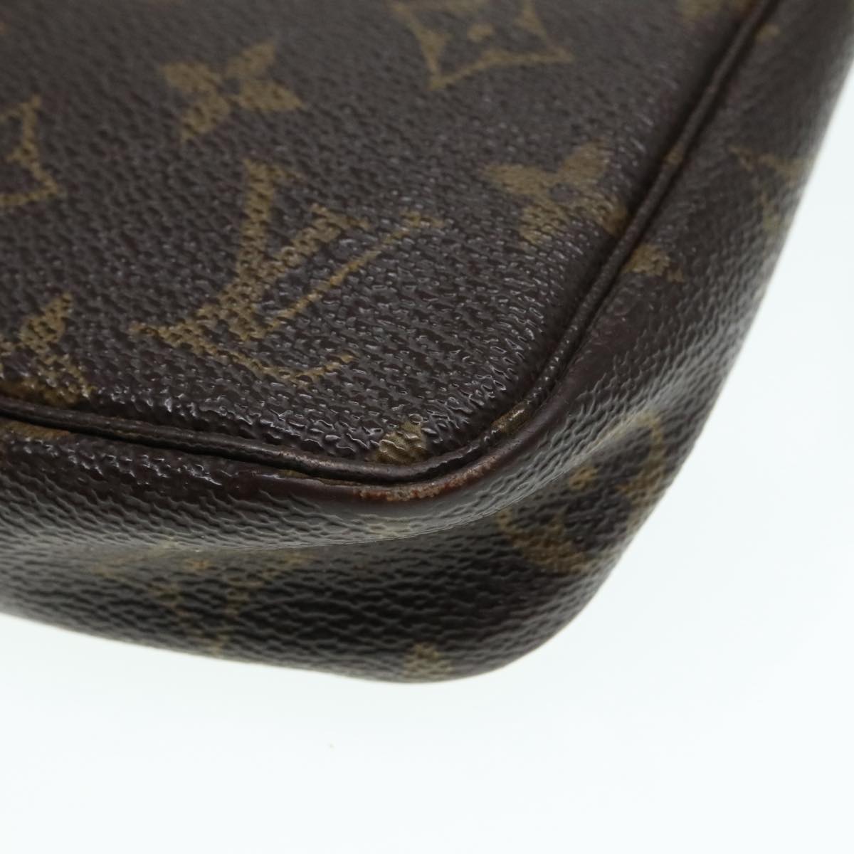 LOUIS VUITTON Monogram Pochette Accessoires Pouch M51980 LV Auth 92572