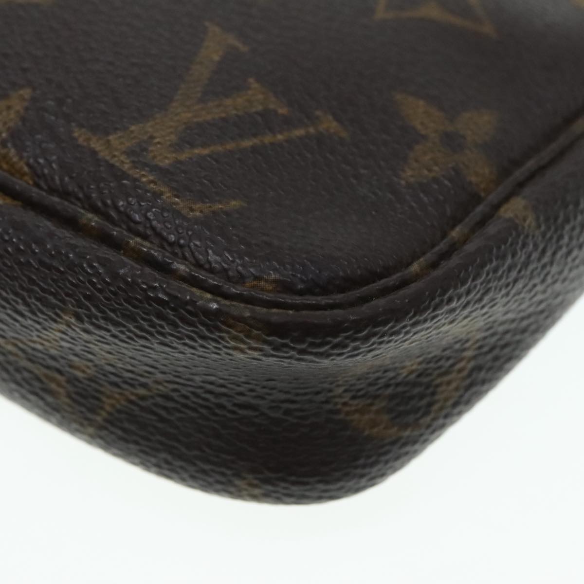 LOUIS VUITTON Monogram Pochette Accessoires Pouch M51980 LV Auth 92573