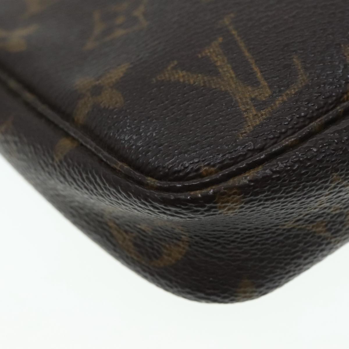 LOUIS VUITTON Monogram Pochette Accessoires Pouch M51980 LV Auth 92573