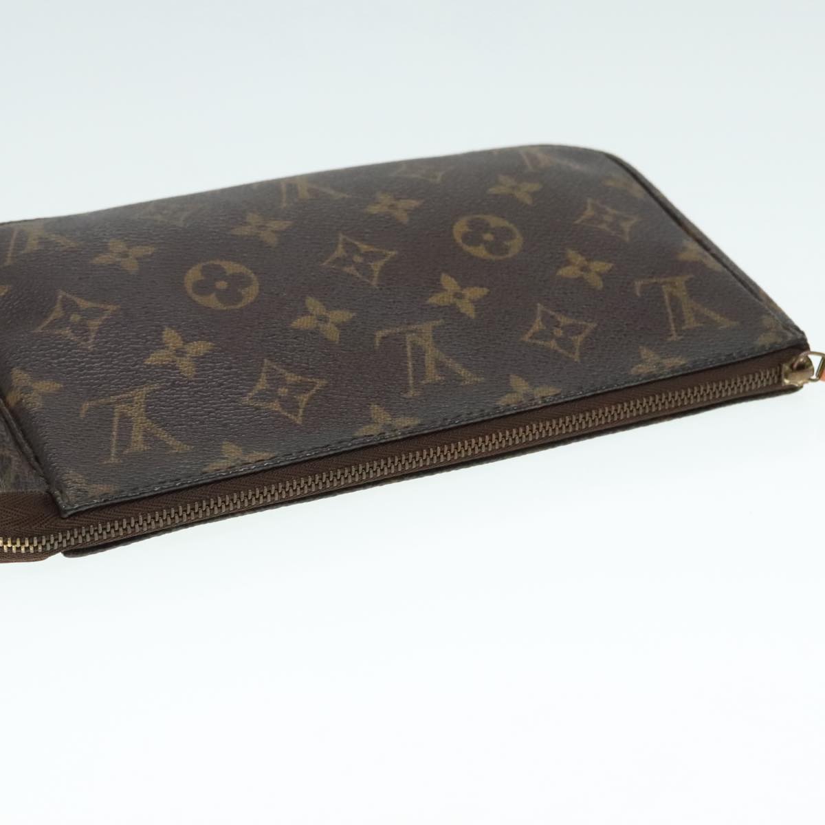 LOUIS VUITTON Monogram Pochette Accessoires Pouch M51980 LV Auth 92573