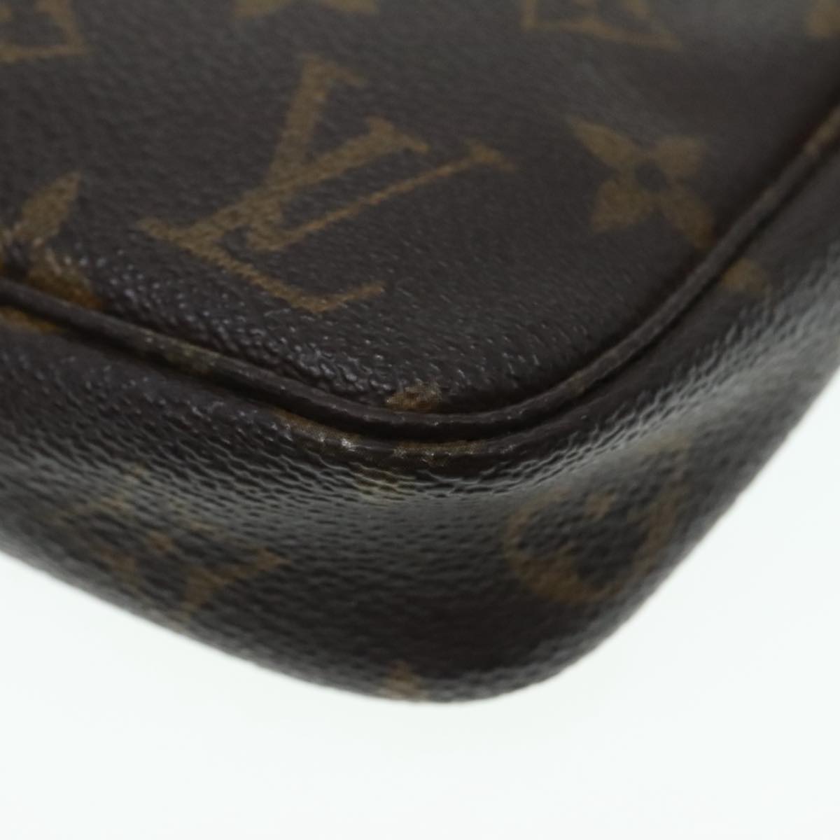 LOUIS VUITTON Monogram Pochette Accessoires Pouch M51980 LV Auth 92573