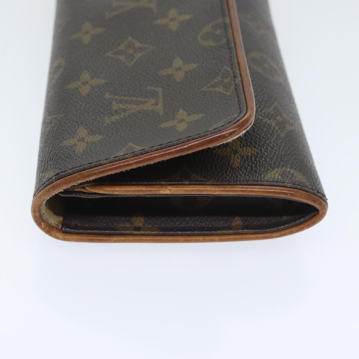 LOUIS VUITTON Monogram Pochette Twin GM Shoulder Bag M51852 LV Auth 92576