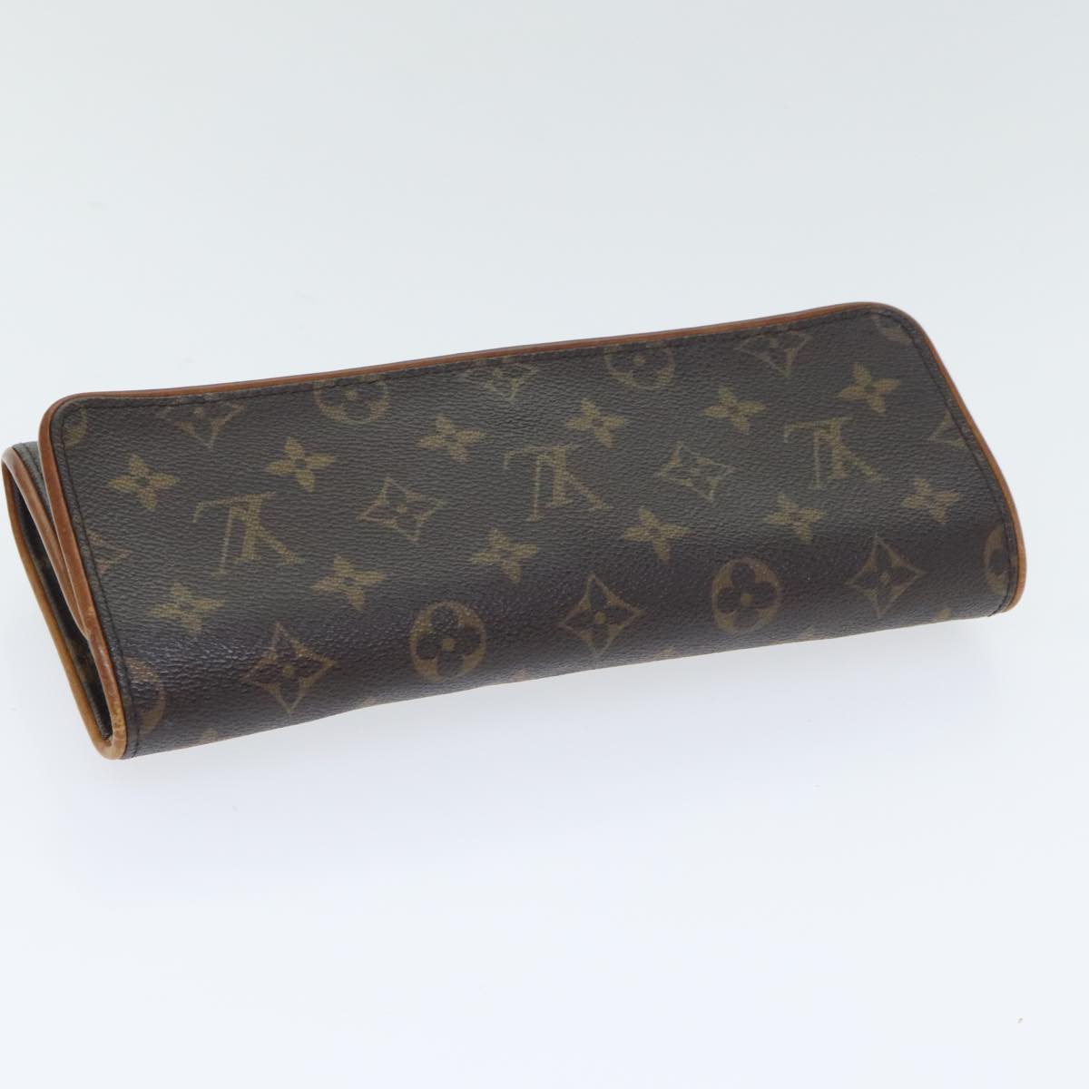 LOUIS VUITTON Monogram Pochette Twin GM Shoulder Bag M51852 LV Auth 92576