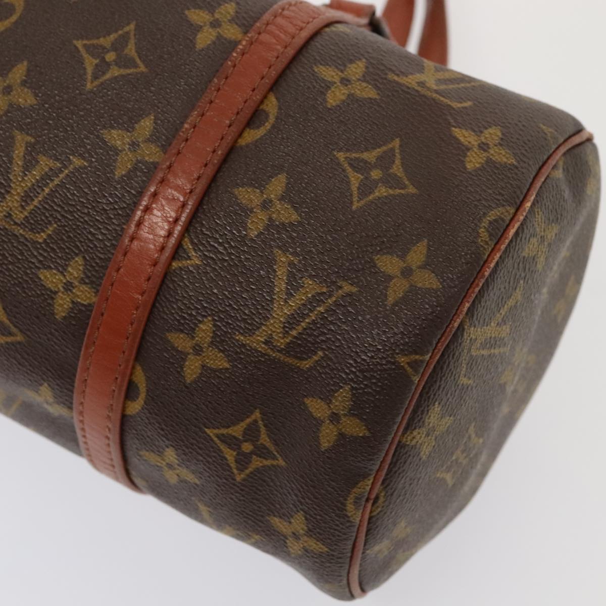 LOUIS VUITTON Monogram Papillon 30 Hand Bag M51385 LV Auth 92584