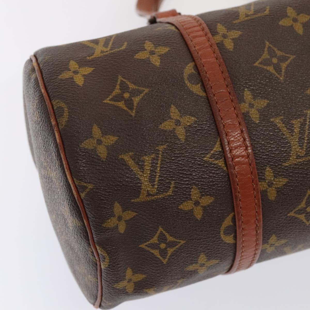 LOUIS VUITTON Monogram Papillon 30 Hand Bag M51385 LV Auth 92584