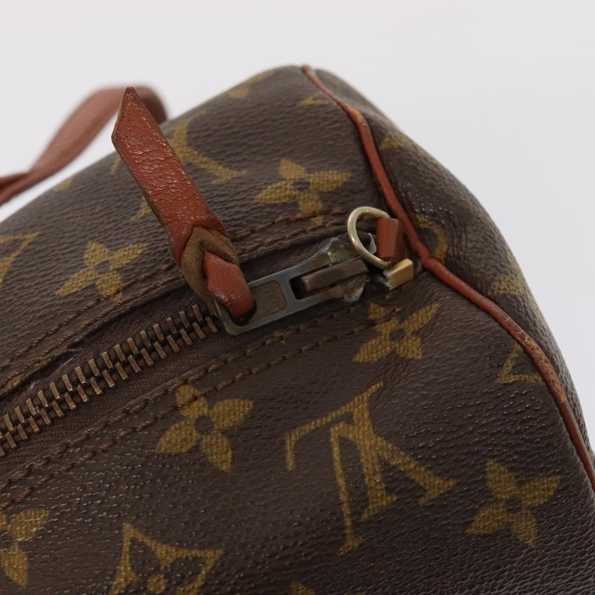 LOUIS VUITTON Monogram Papillon 30 Hand Bag M51385 LV Auth 92584