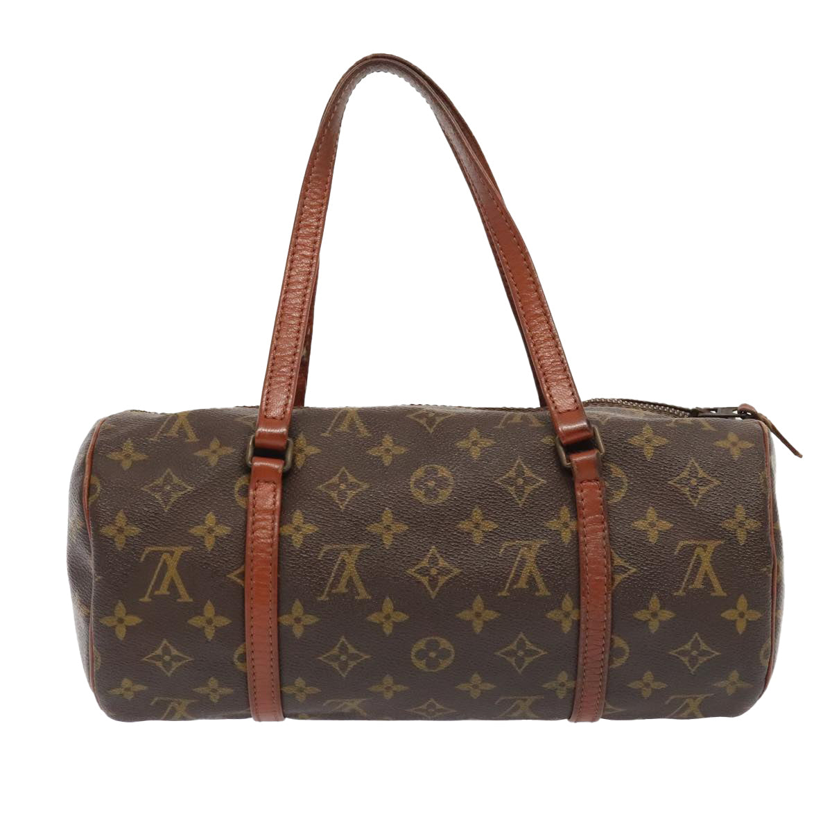 LOUIS VUITTON Monogram Papillon 30 Hand Bag M51385 LV Auth 92584