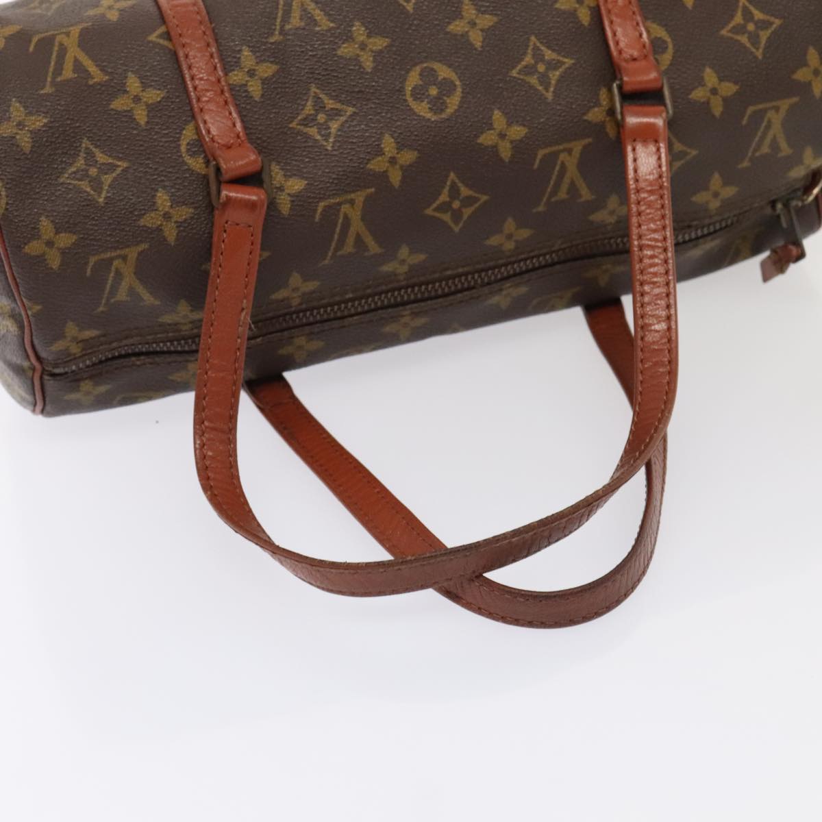 LOUIS VUITTON Monogram Papillon 30 Hand Bag M51385 LV Auth 92584