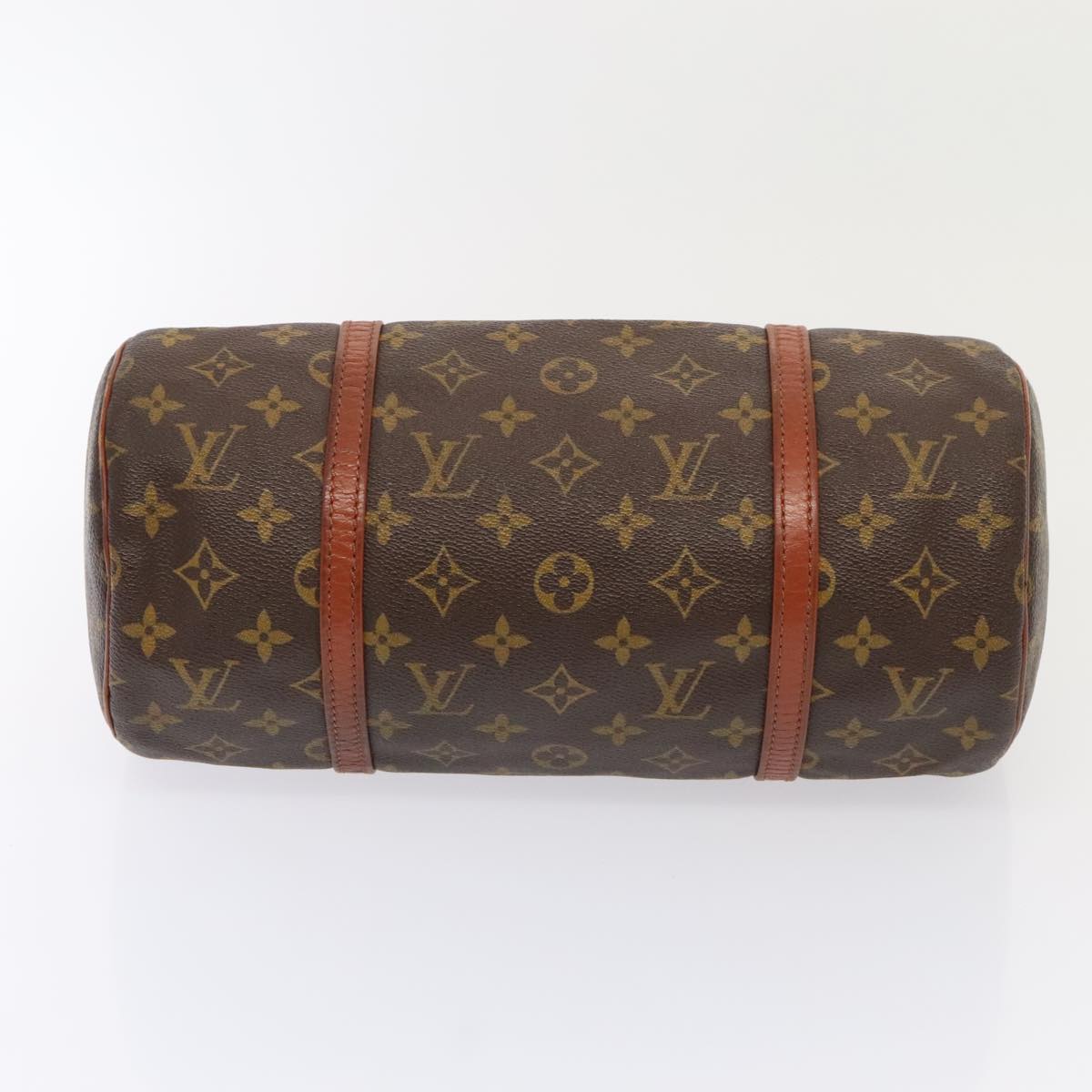 LOUIS VUITTON Monogram Papillon 30 Hand Bag M51385 LV Auth 92584