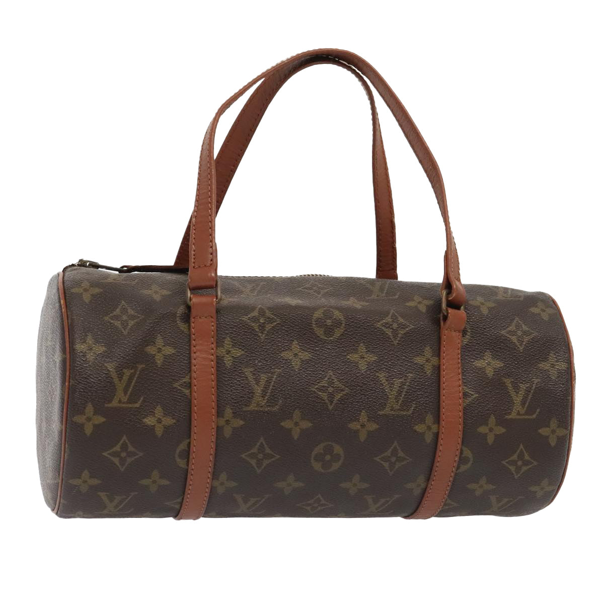 LOUIS VUITTON Monogram Papillon 30 Hand Bag M51385 LV Auth 92585