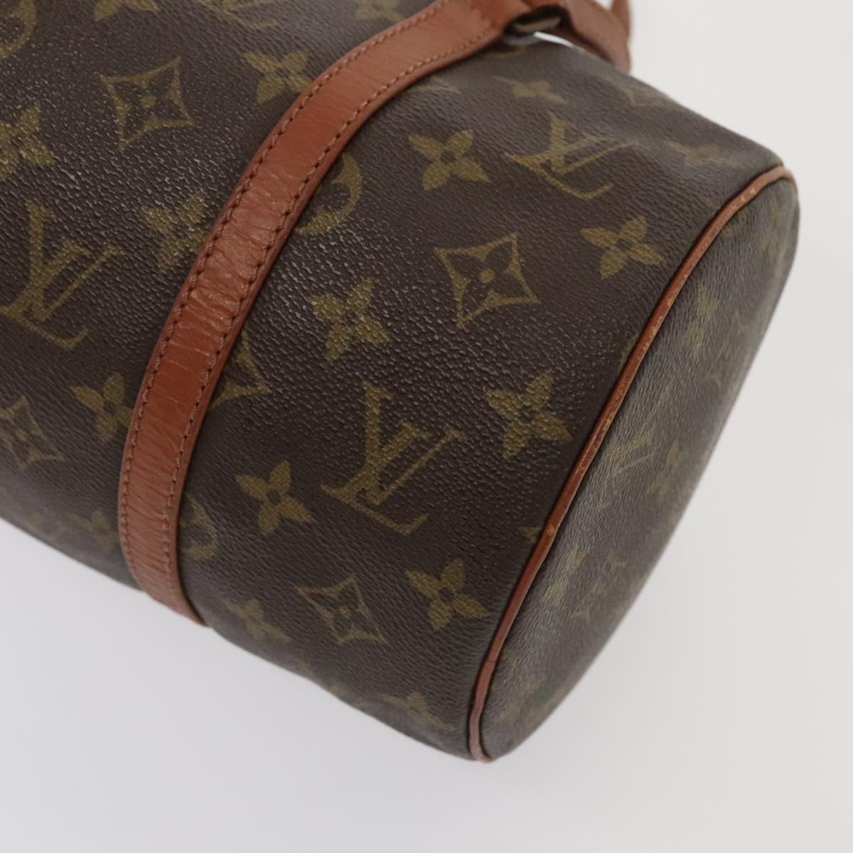 LOUIS VUITTON Monogram Papillon 30 Hand Bag M51385 LV Auth 92585