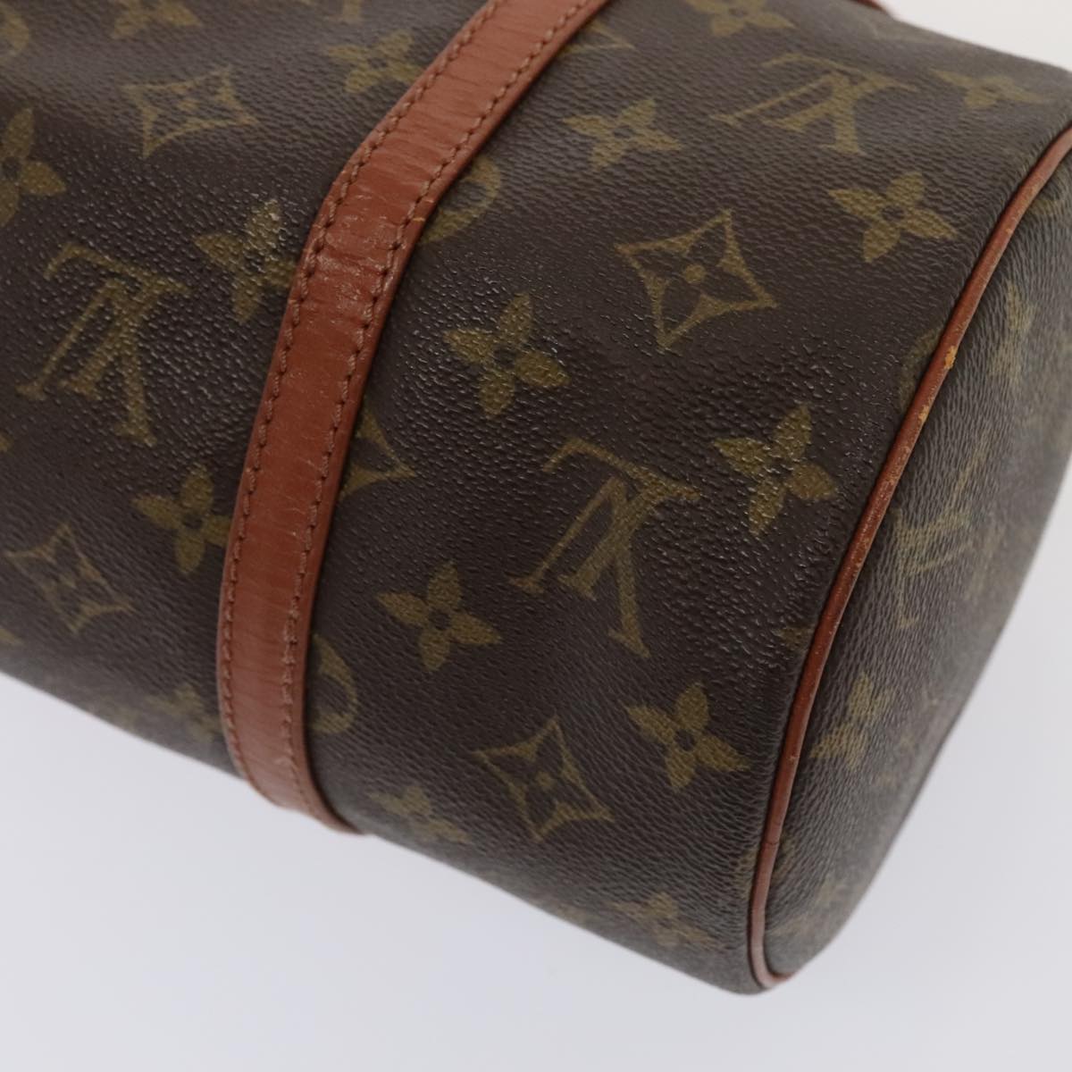 LOUIS VUITTON Monogram Papillon 30 Hand Bag M51385 LV Auth 92585