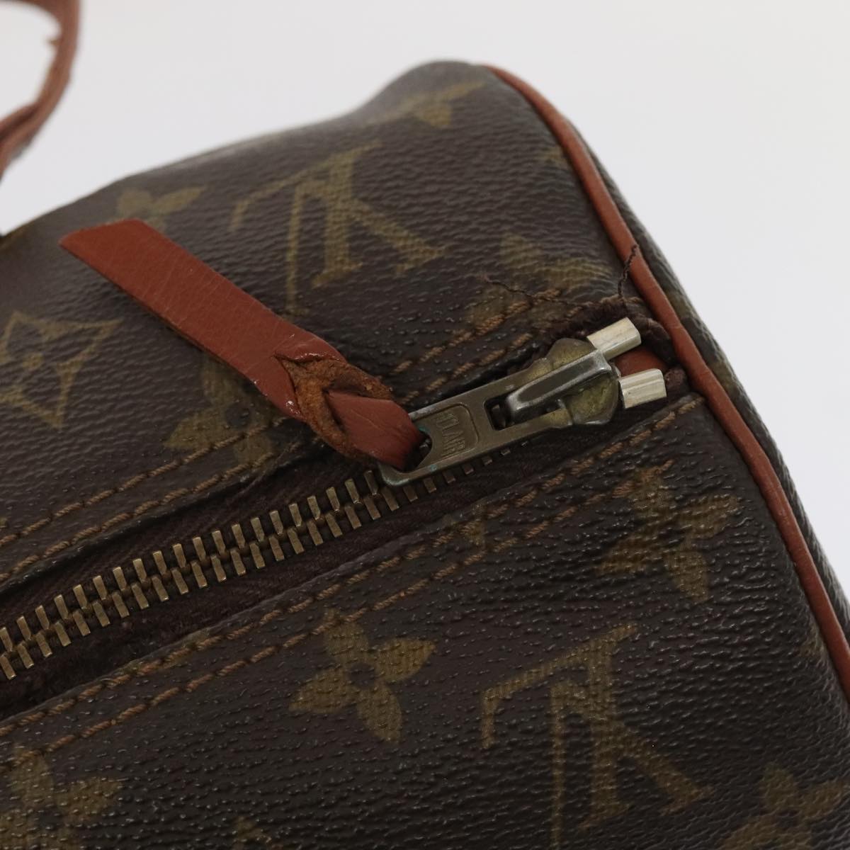 LOUIS VUITTON Monogram Papillon 30 Hand Bag M51385 LV Auth 92585