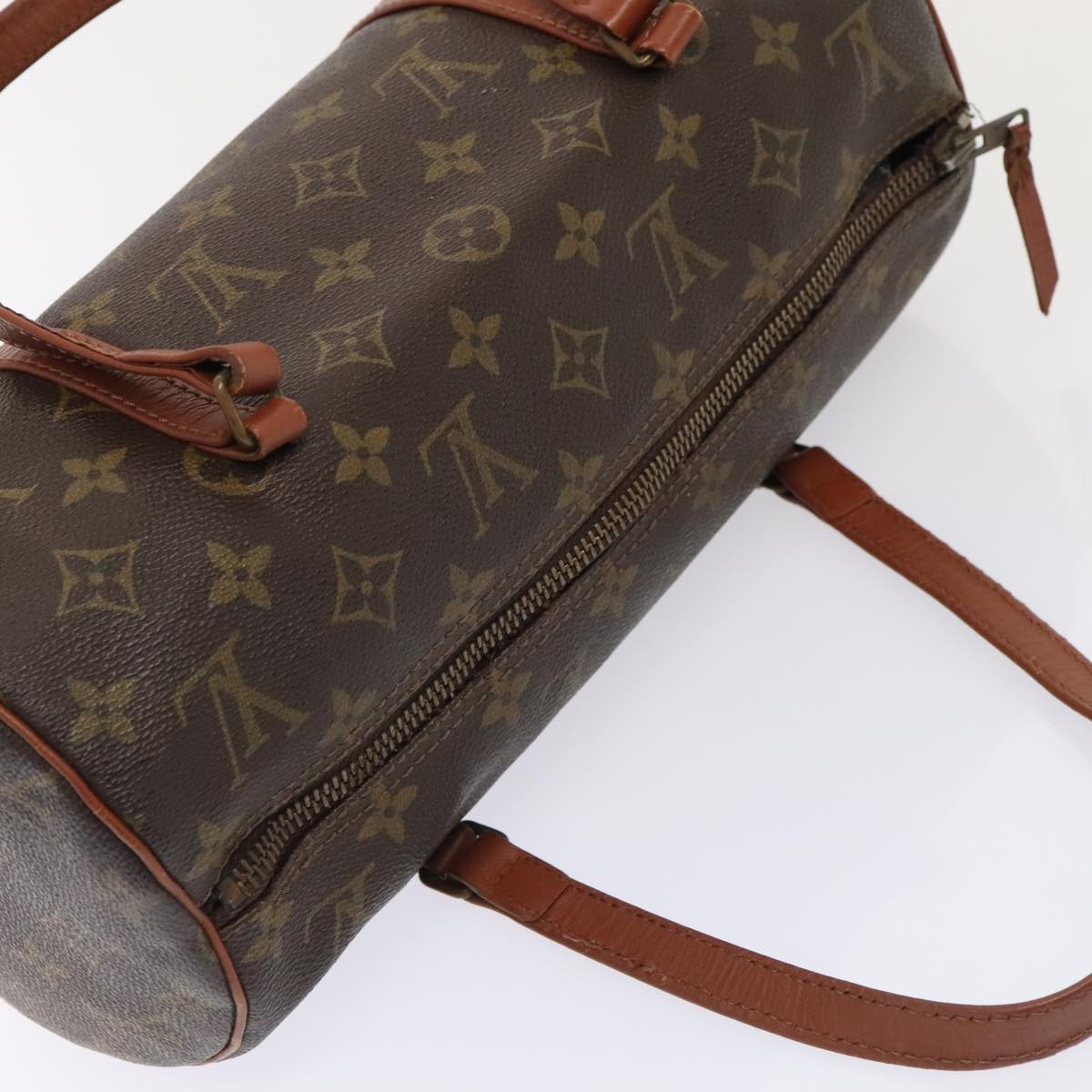 LOUIS VUITTON Monogram Papillon 30 Hand Bag M51385 LV Auth 92585