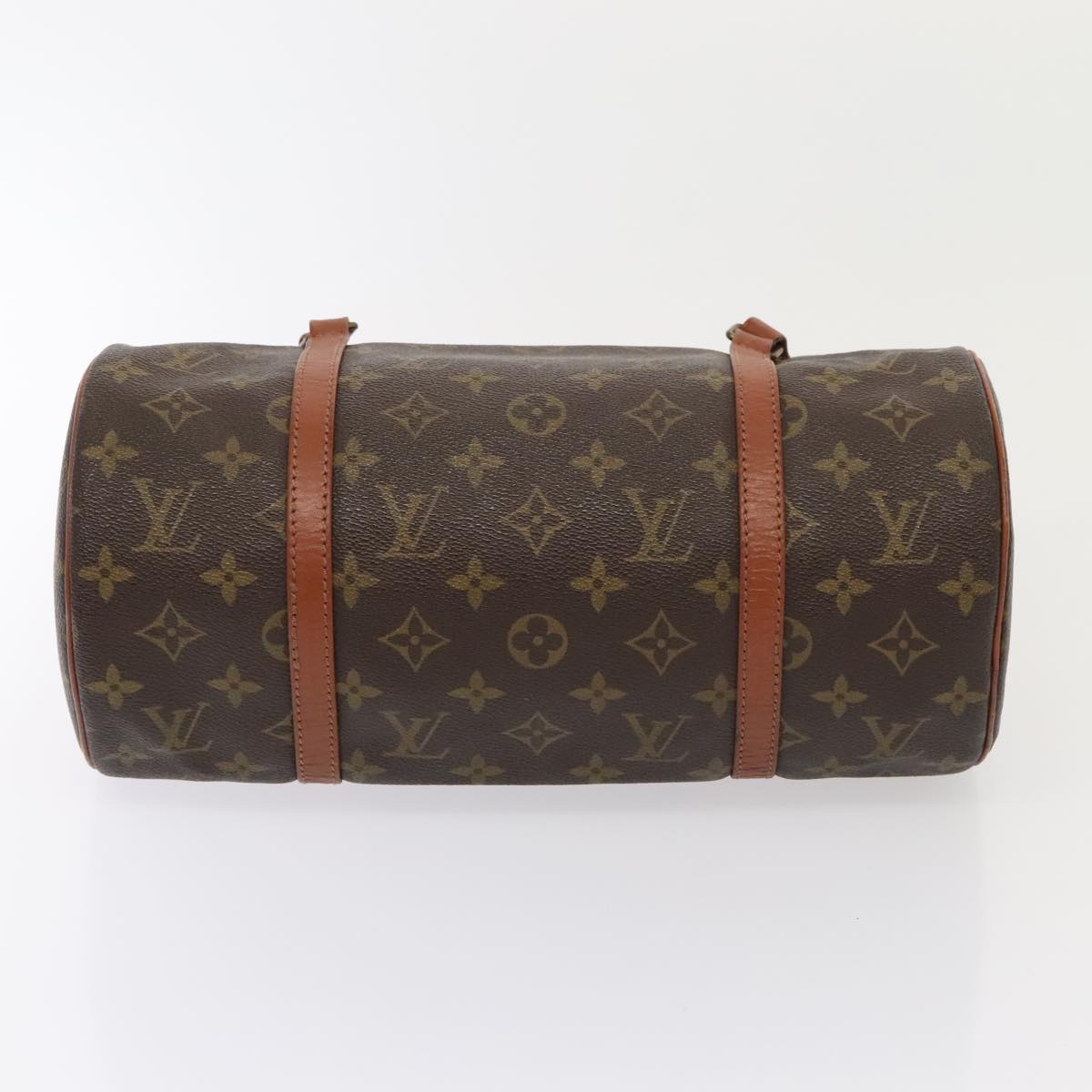 LOUIS VUITTON Monogram Papillon 30 Hand Bag M51385 LV Auth 92585