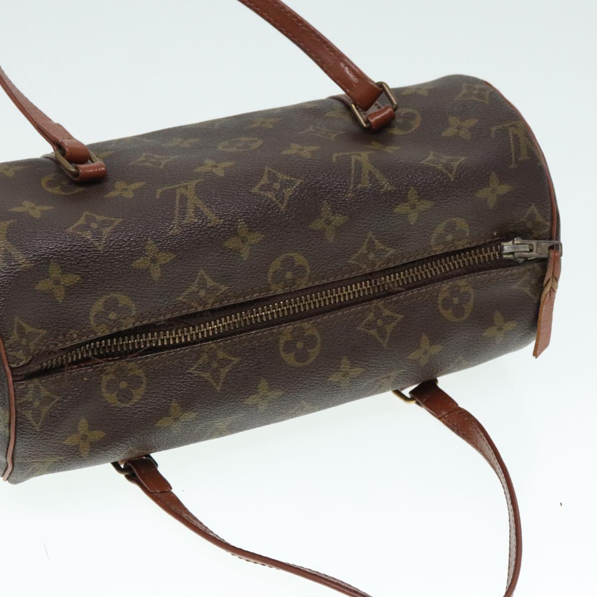 LOUIS VUITTON Monogram Papillon 26 Hand Bag M51386 LV Auth 92587