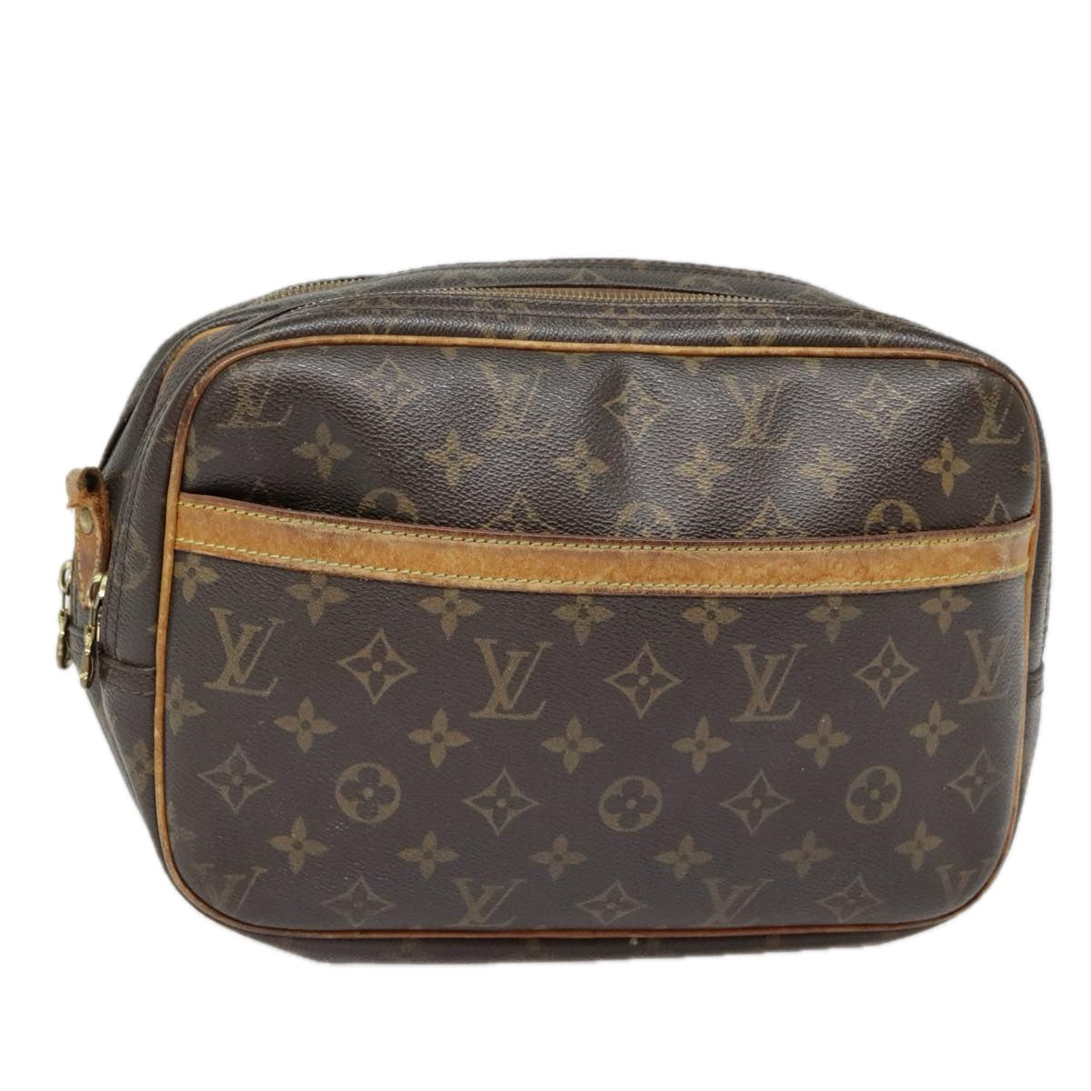 LOUIS VUITTON Monogram Reporter PM Shoulder Bag M45254 LV Auth 92609