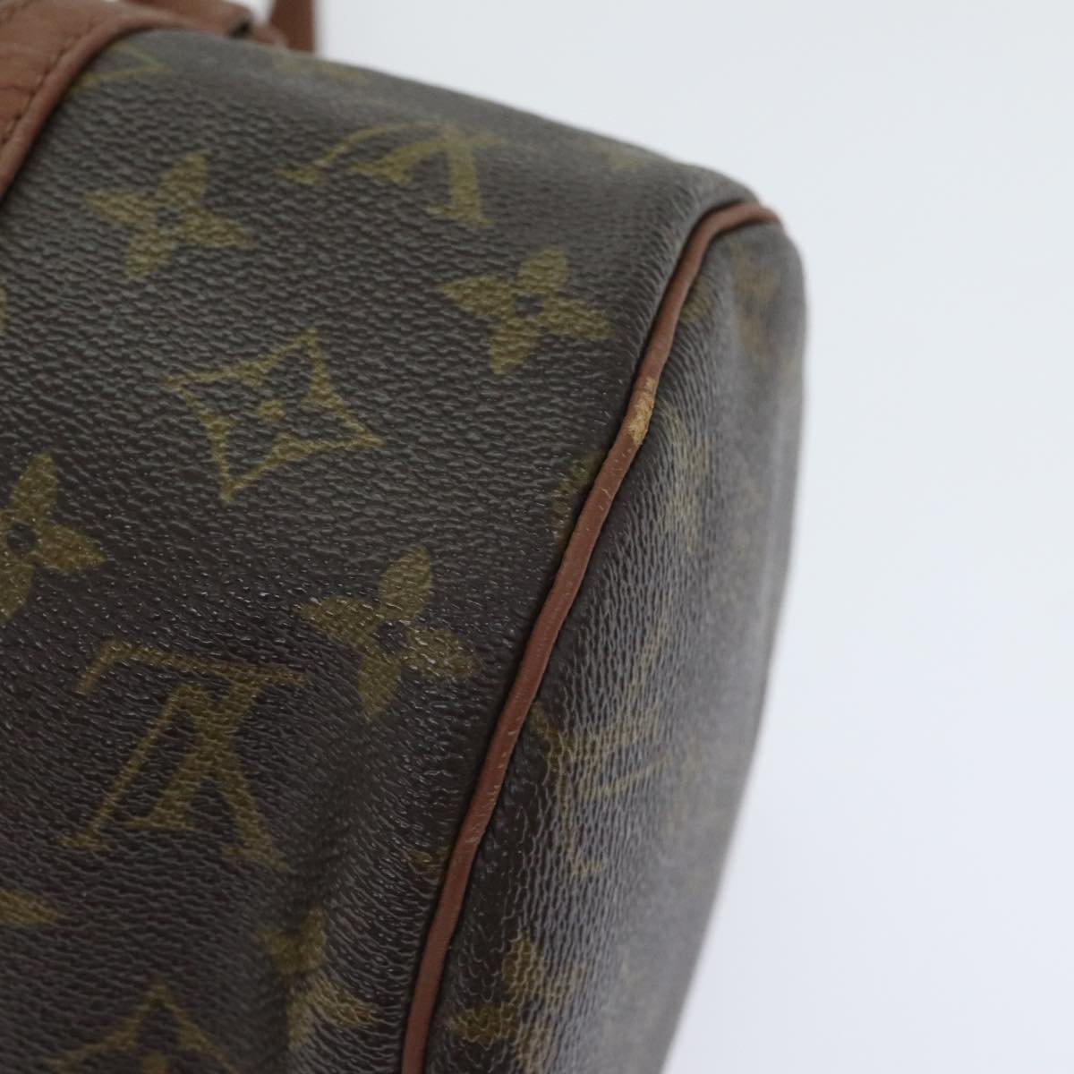 LOUIS VUITTON Monogram Papillon 30 Hand Bag M51385 LV Auth 92610