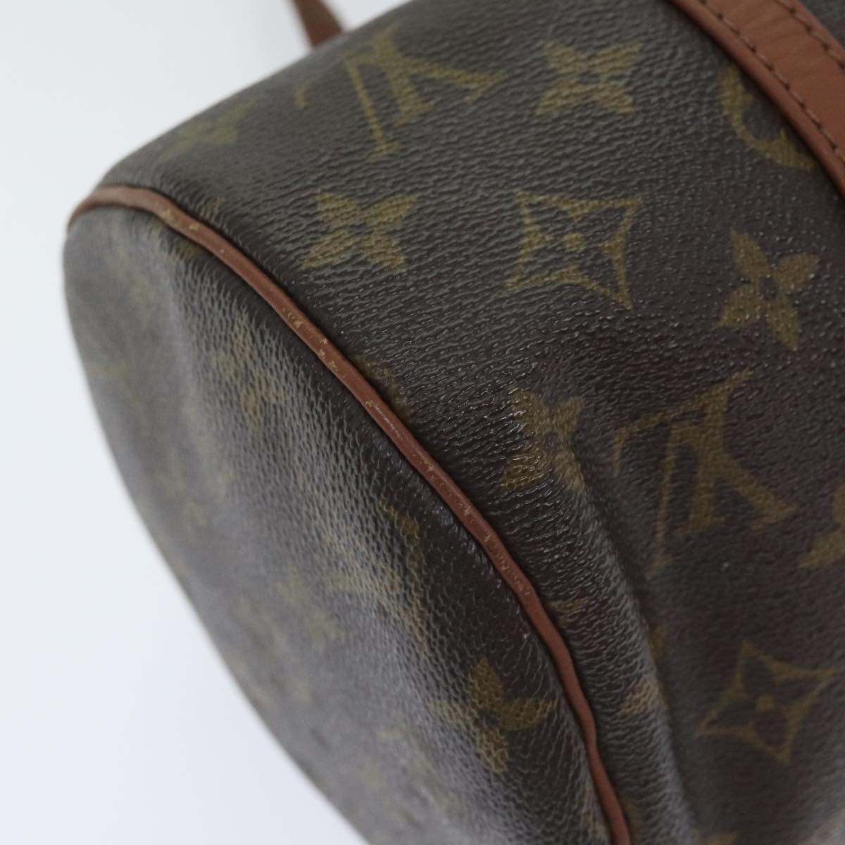 LOUIS VUITTON Monogram Papillon 30 Hand Bag M51385 LV Auth 92610