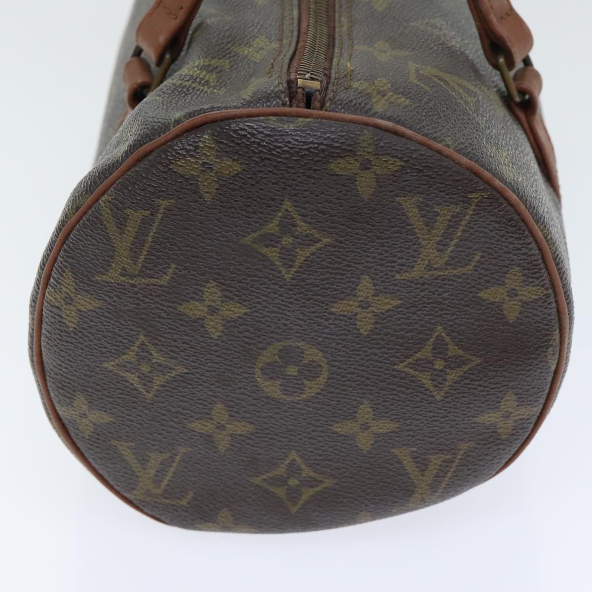 LOUIS VUITTON Monogram Papillon 30 Hand Bag M51385 LV Auth 92610