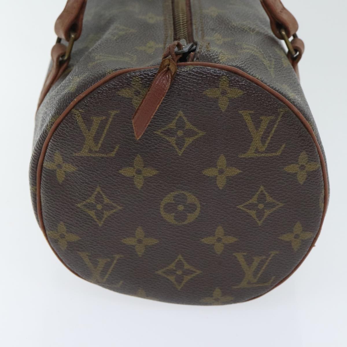 LOUIS VUITTON Monogram Papillon 30 Hand Bag M51385 LV Auth 92610