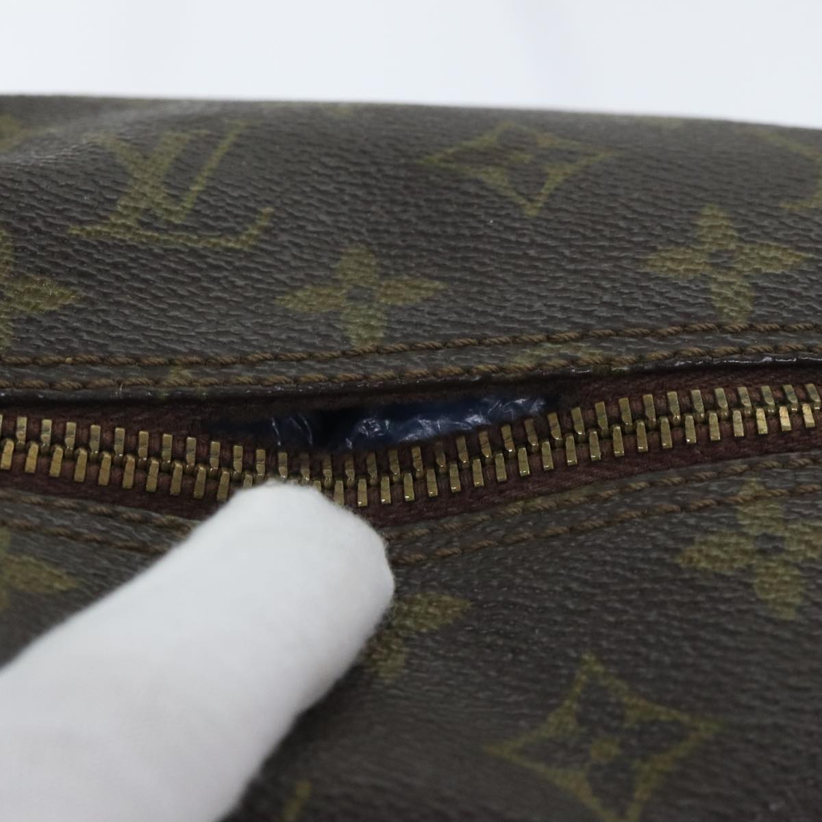 LOUIS VUITTON Monogram Papillon 30 Hand Bag M51385 LV Auth 92610