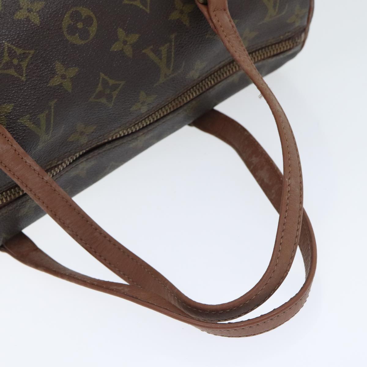 LOUIS VUITTON Monogram Papillon 30 Hand Bag M51385 LV Auth 92610