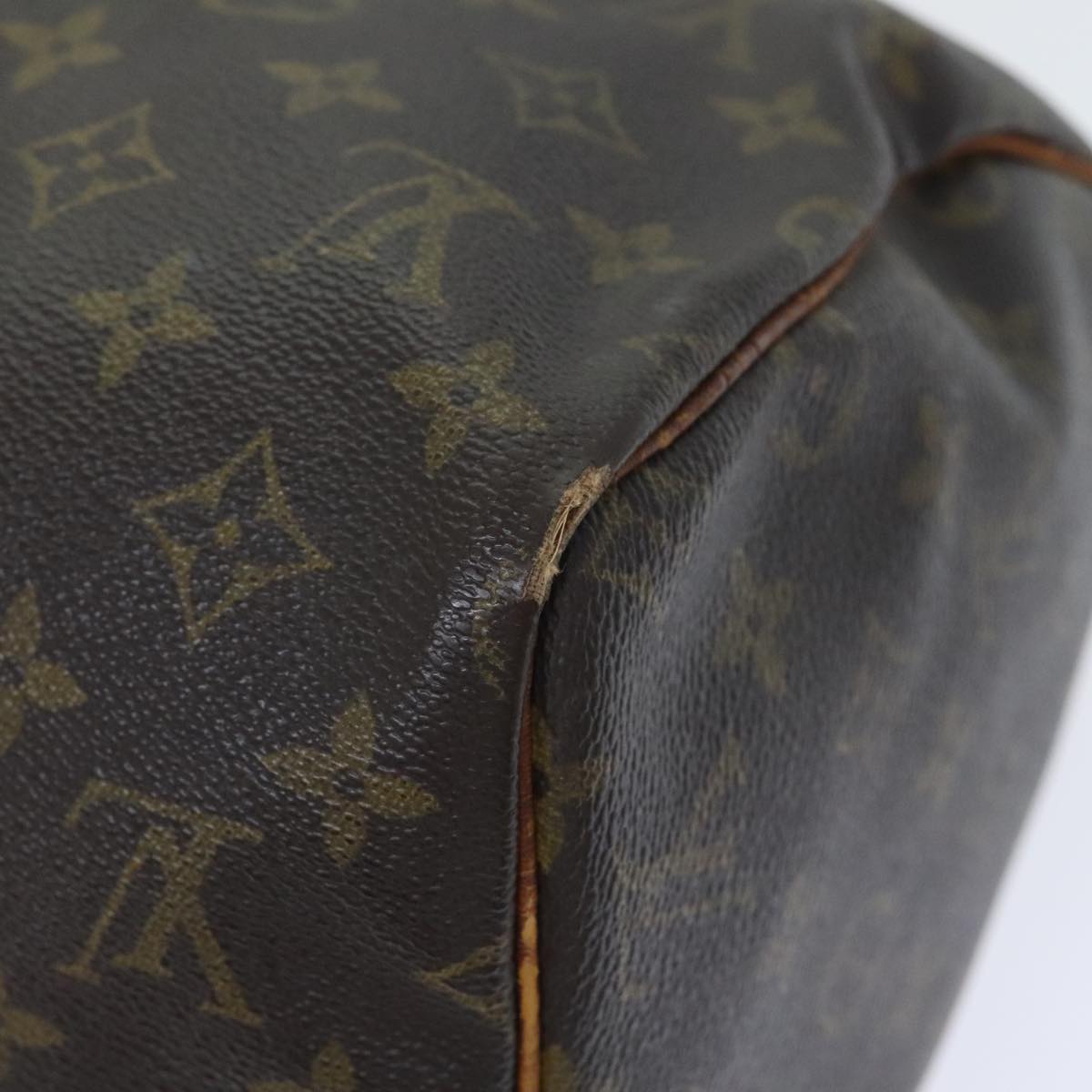 LOUIS VUITTON Monogram Speedy 30 Hand Bag M41526 LV Auth 92613